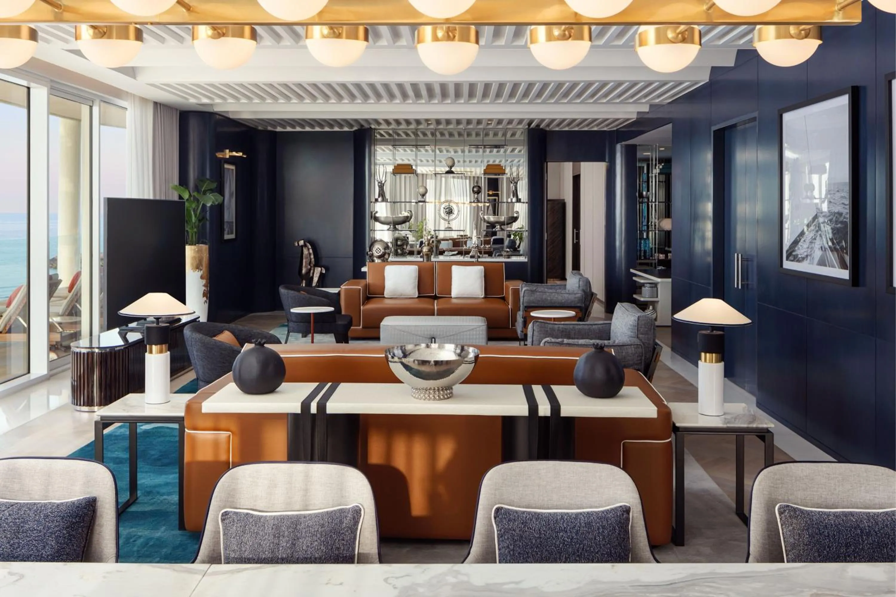 Living room in The St. Regis Al Mouj Muscat Resort