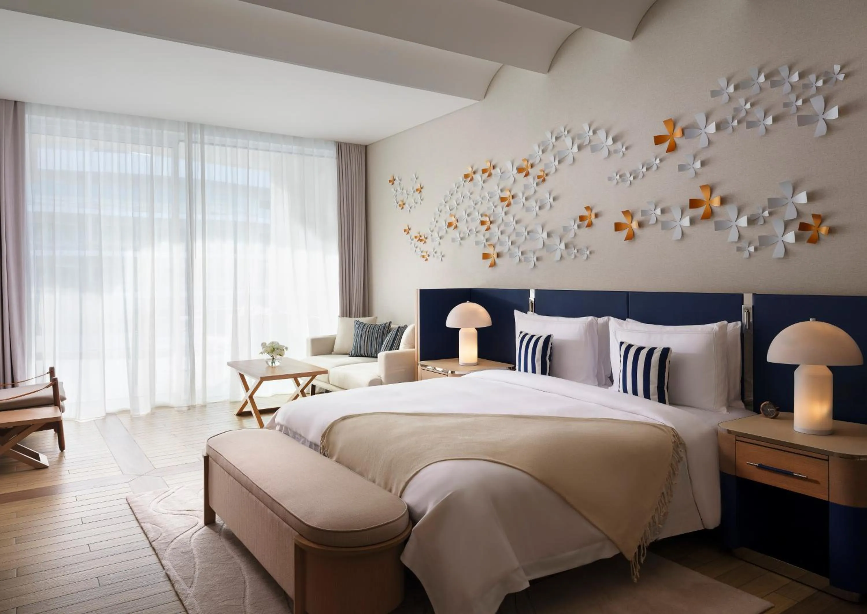 Bedroom, Bed in The St. Regis Al Mouj Muscat Resort