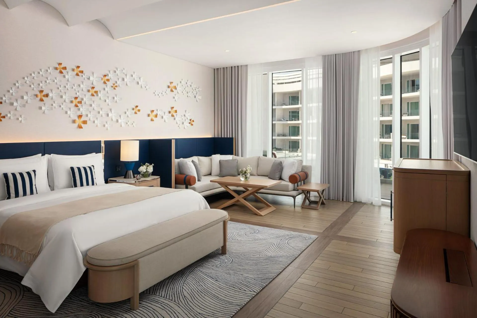 Bedroom, Bed in The St. Regis Al Mouj Muscat Resort