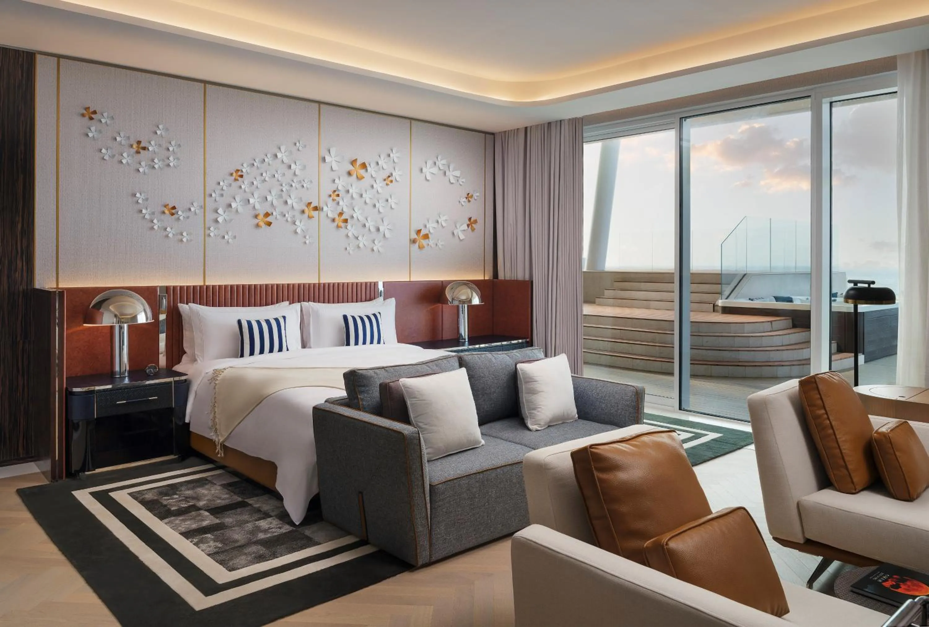 Bedroom, Bed in The St. Regis Al Mouj Muscat Resort