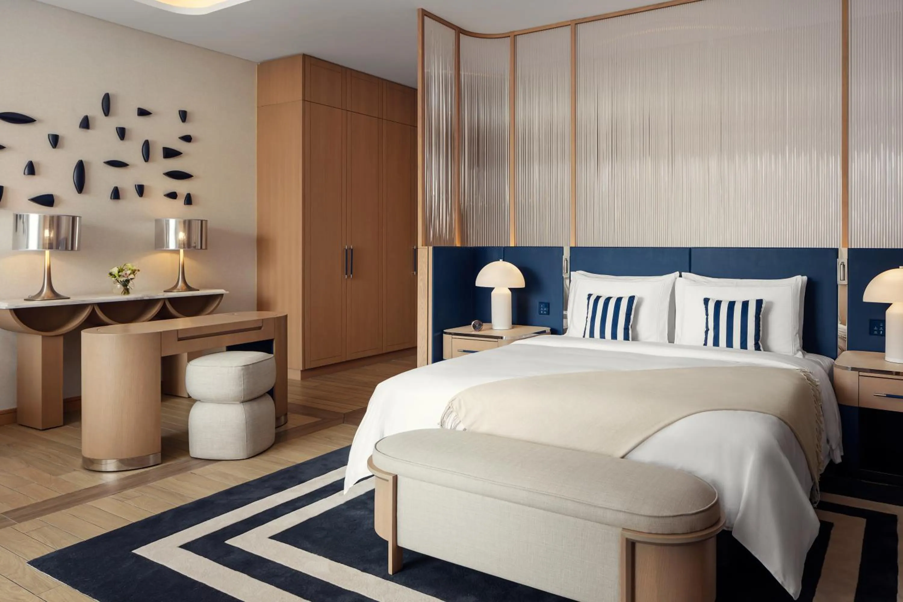 Bedroom, Bed in The St. Regis Al Mouj Muscat Resort