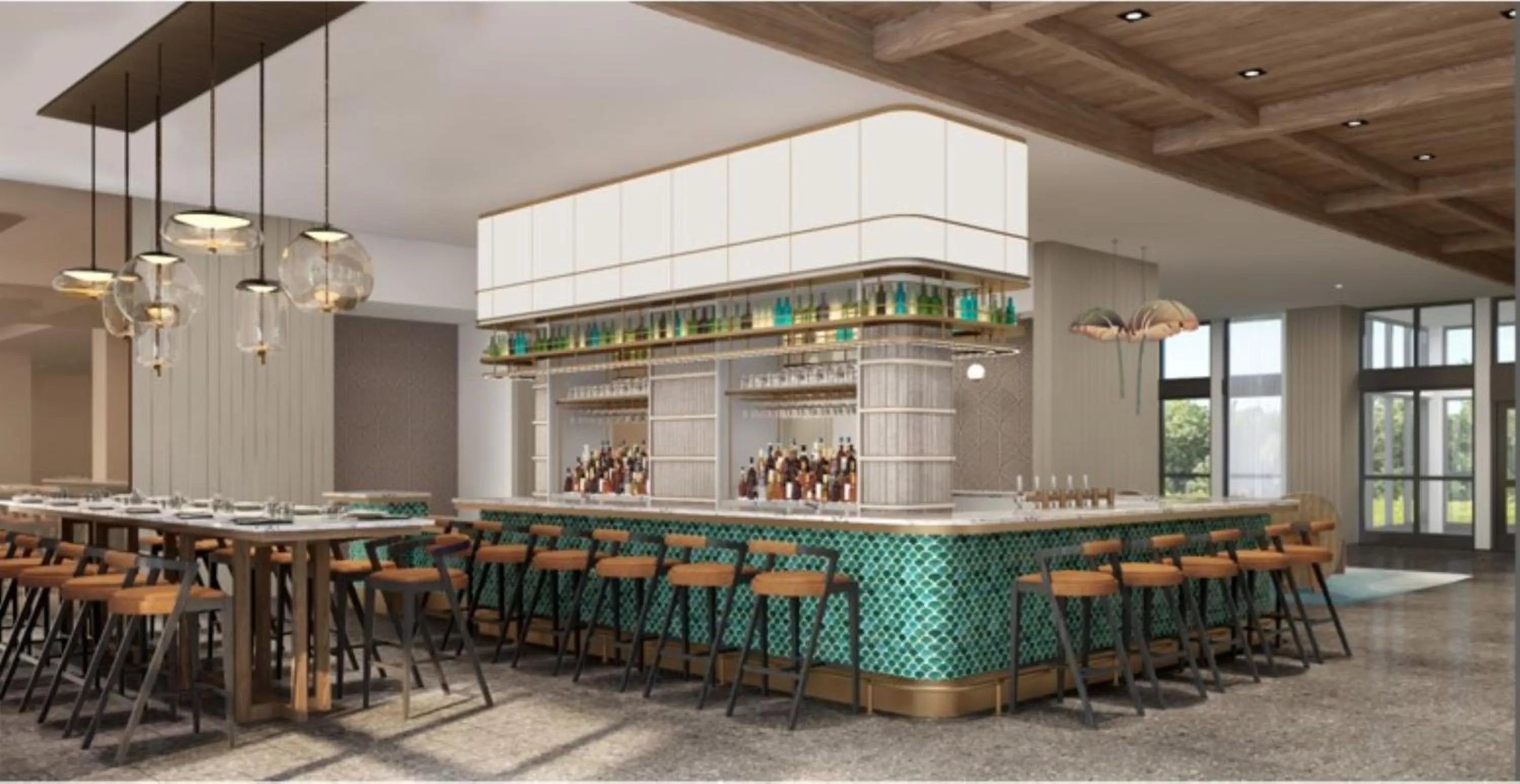 Restaurant/places to eat in Palmetto Marriott Resort & Spa