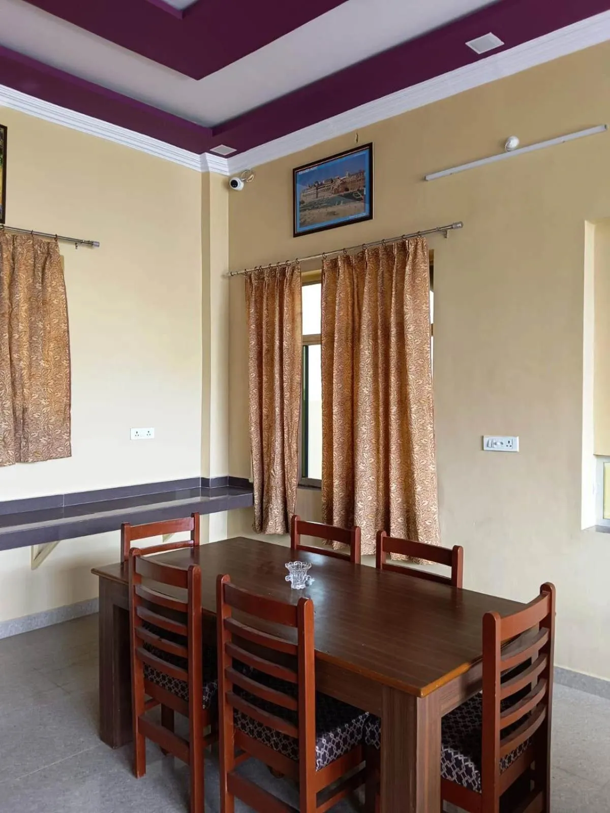 Dining area in Yuvraj Nature Resort