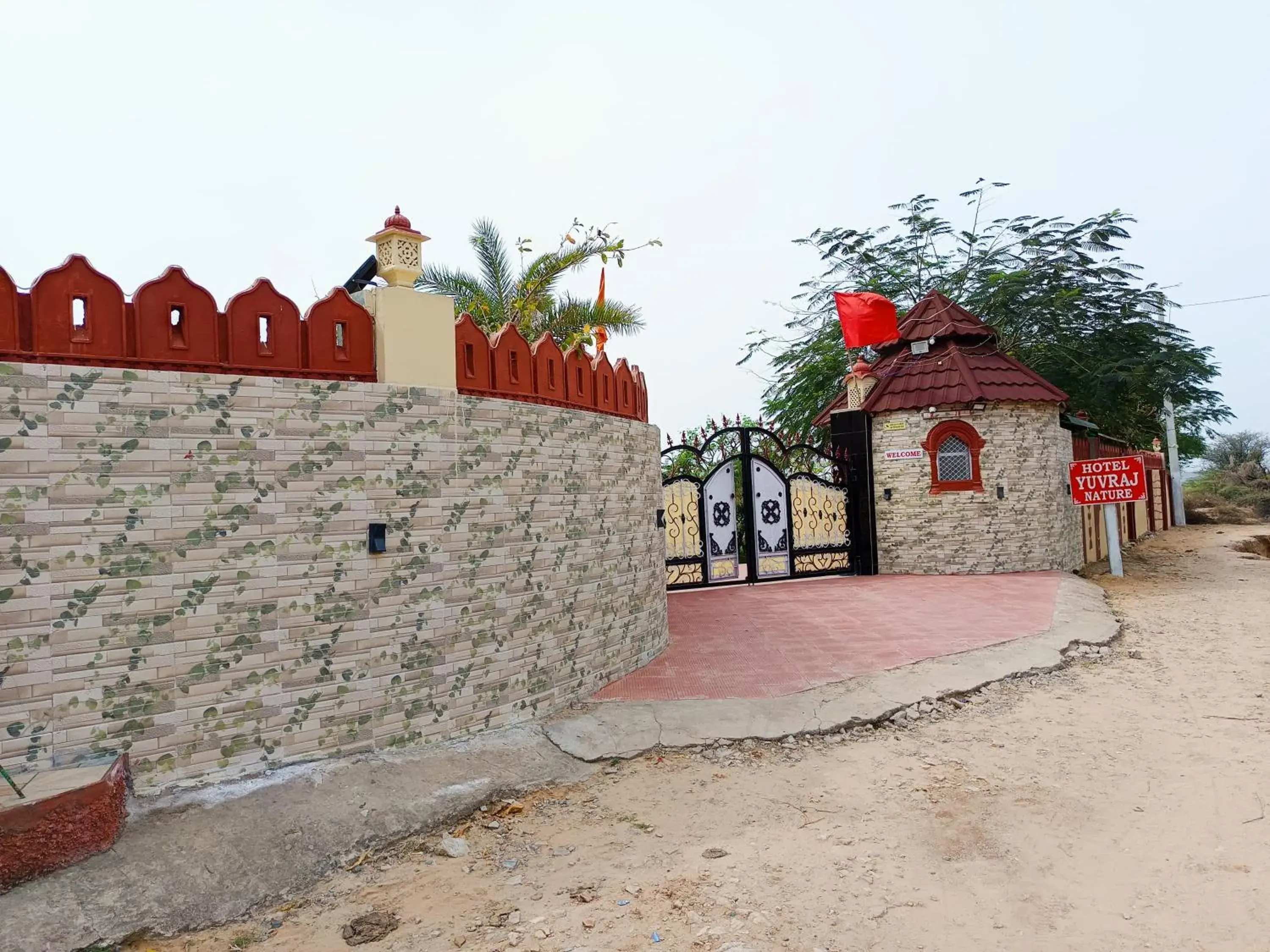 Property building in Yuvraj Nature Resort Property building in Yuvraj Nature Resort