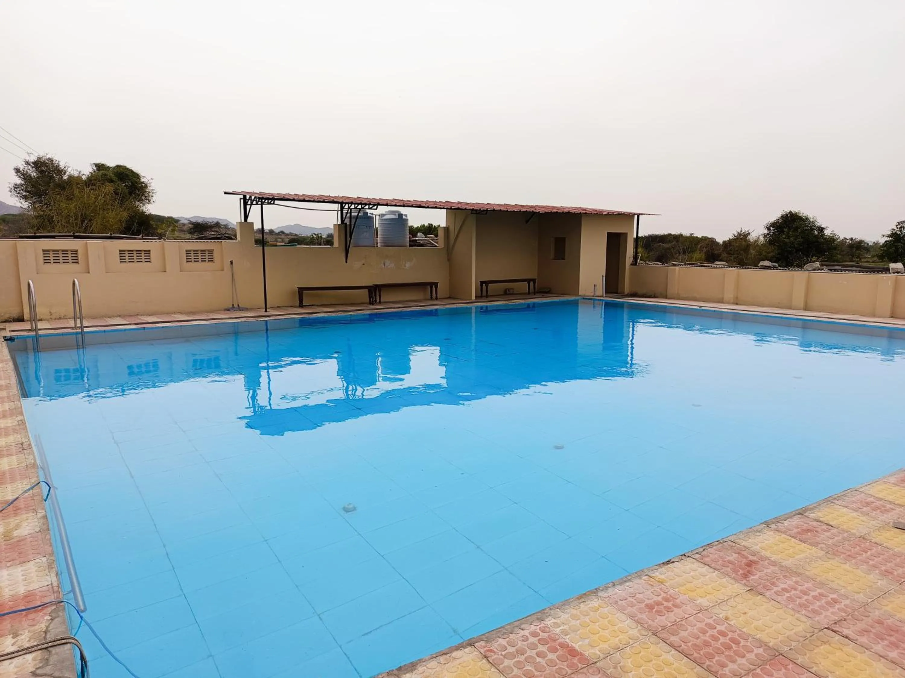 Pool view in Yuvraj Nature Resort