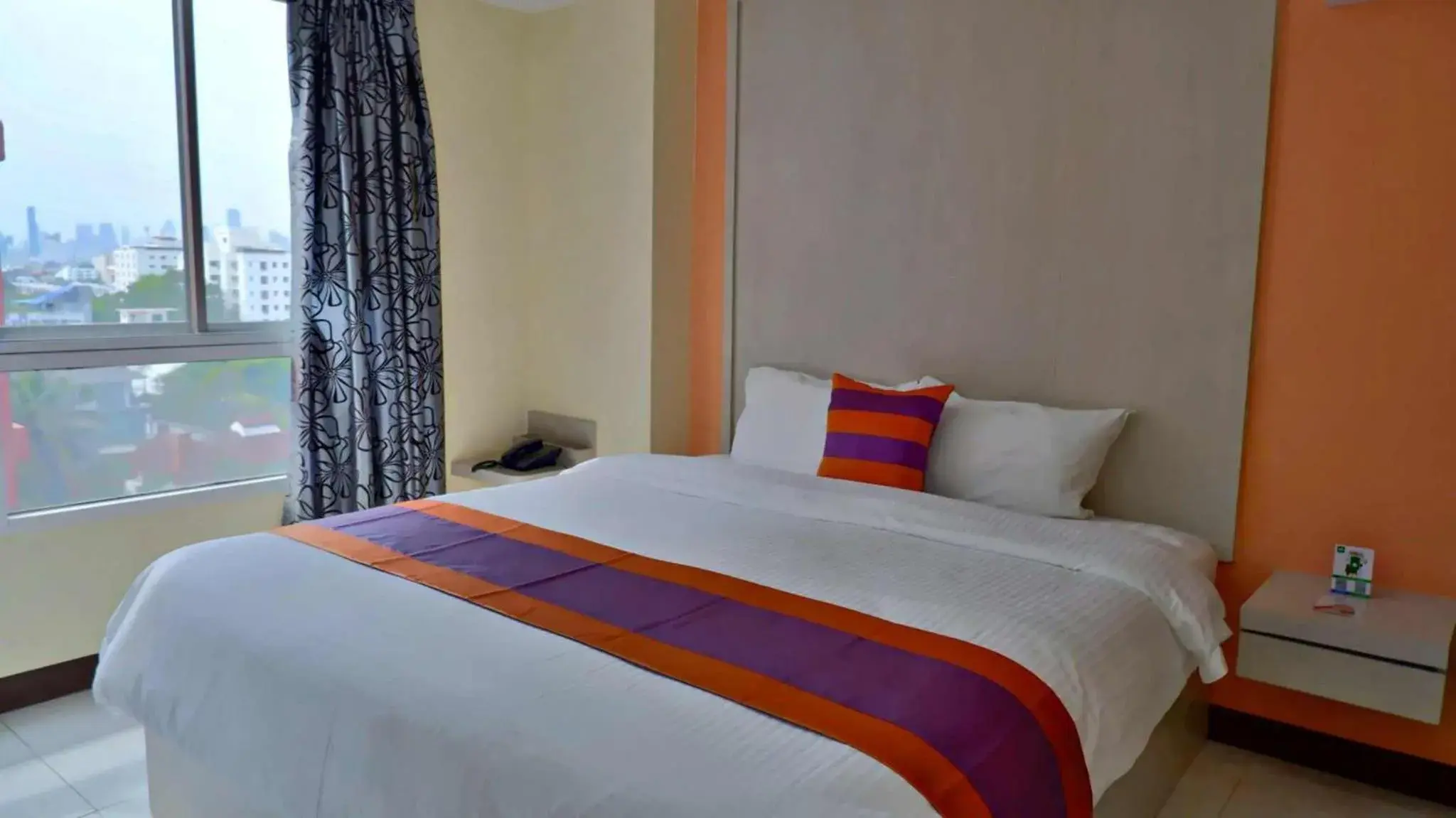 Bed in Aryan Suites Hotel Bed in Aryan Suites Hotel