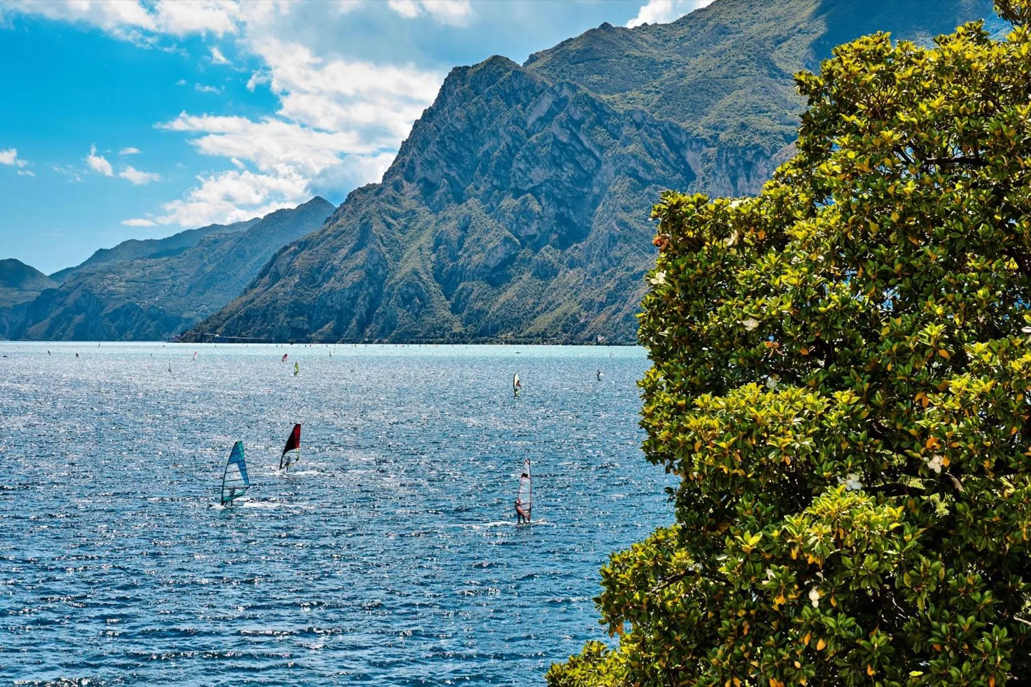 Lake view in Hotel Geier