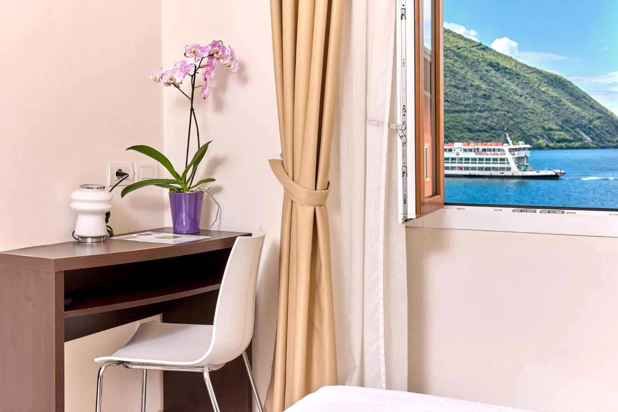 Lake view in Hotel Geier