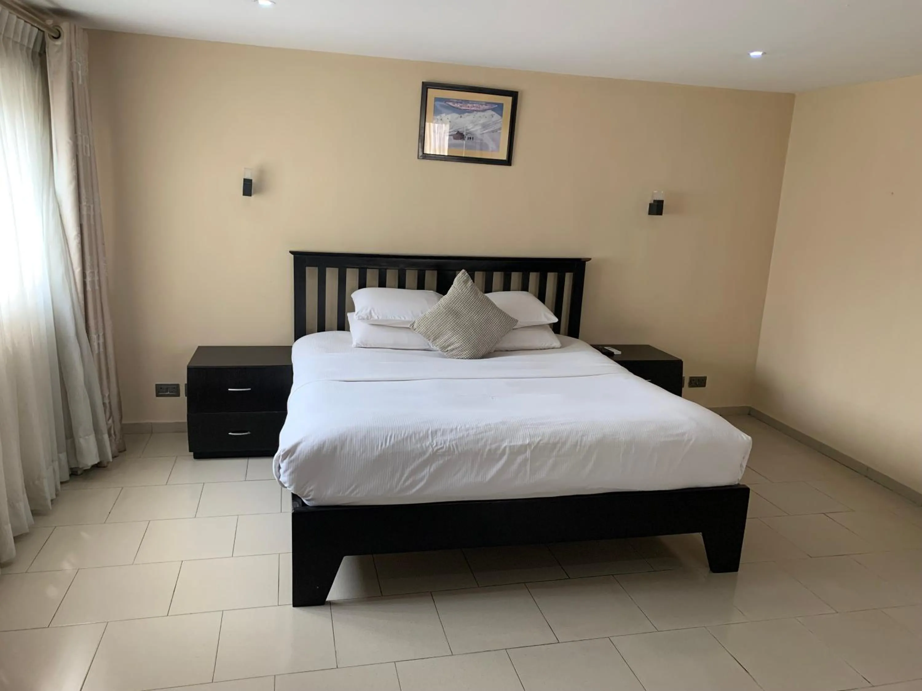 Bed in Emem Court - The Emem Apartment Collections