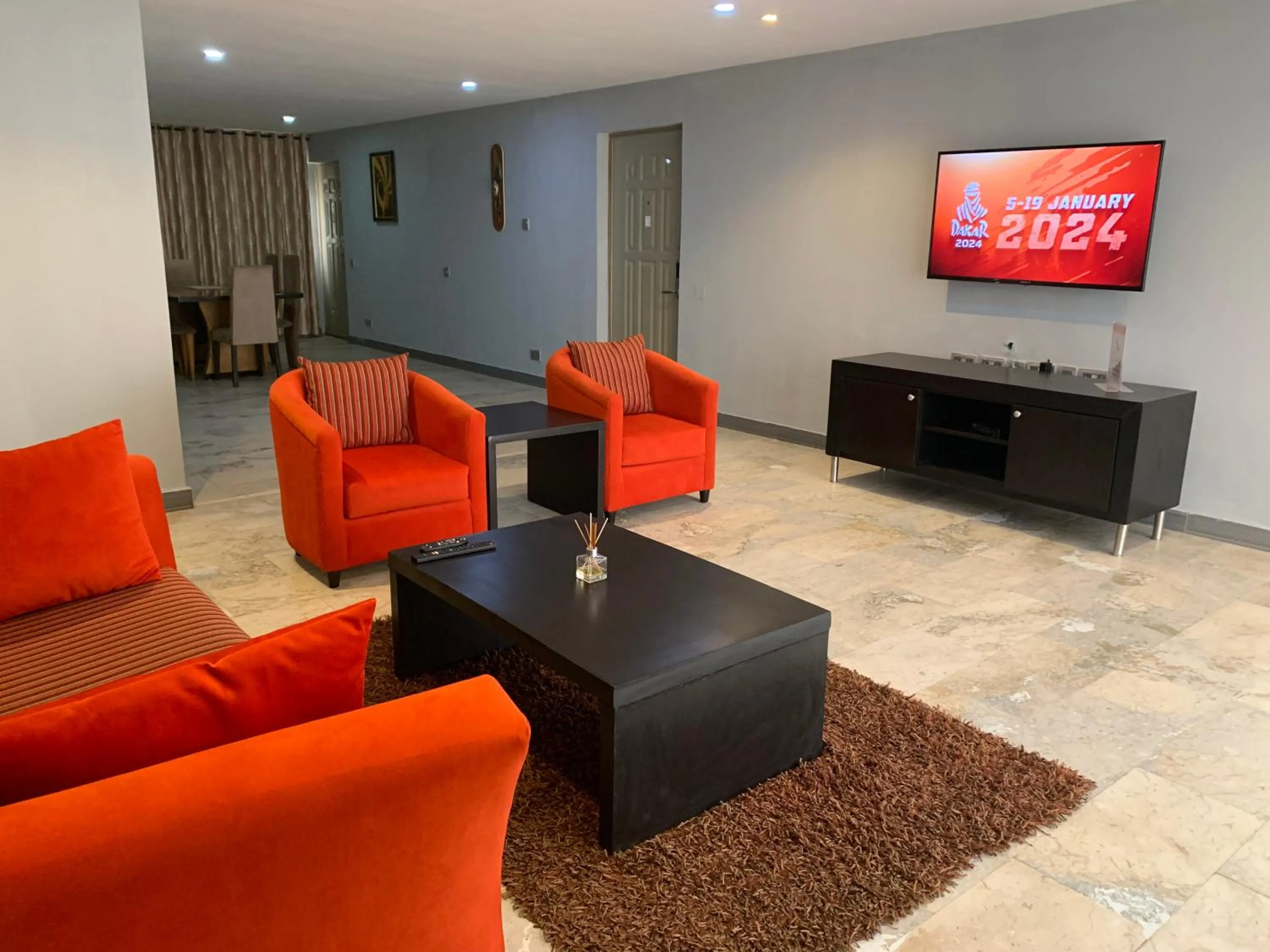 TV and multimedia in Emem Court - The Emem Apartment Collections
