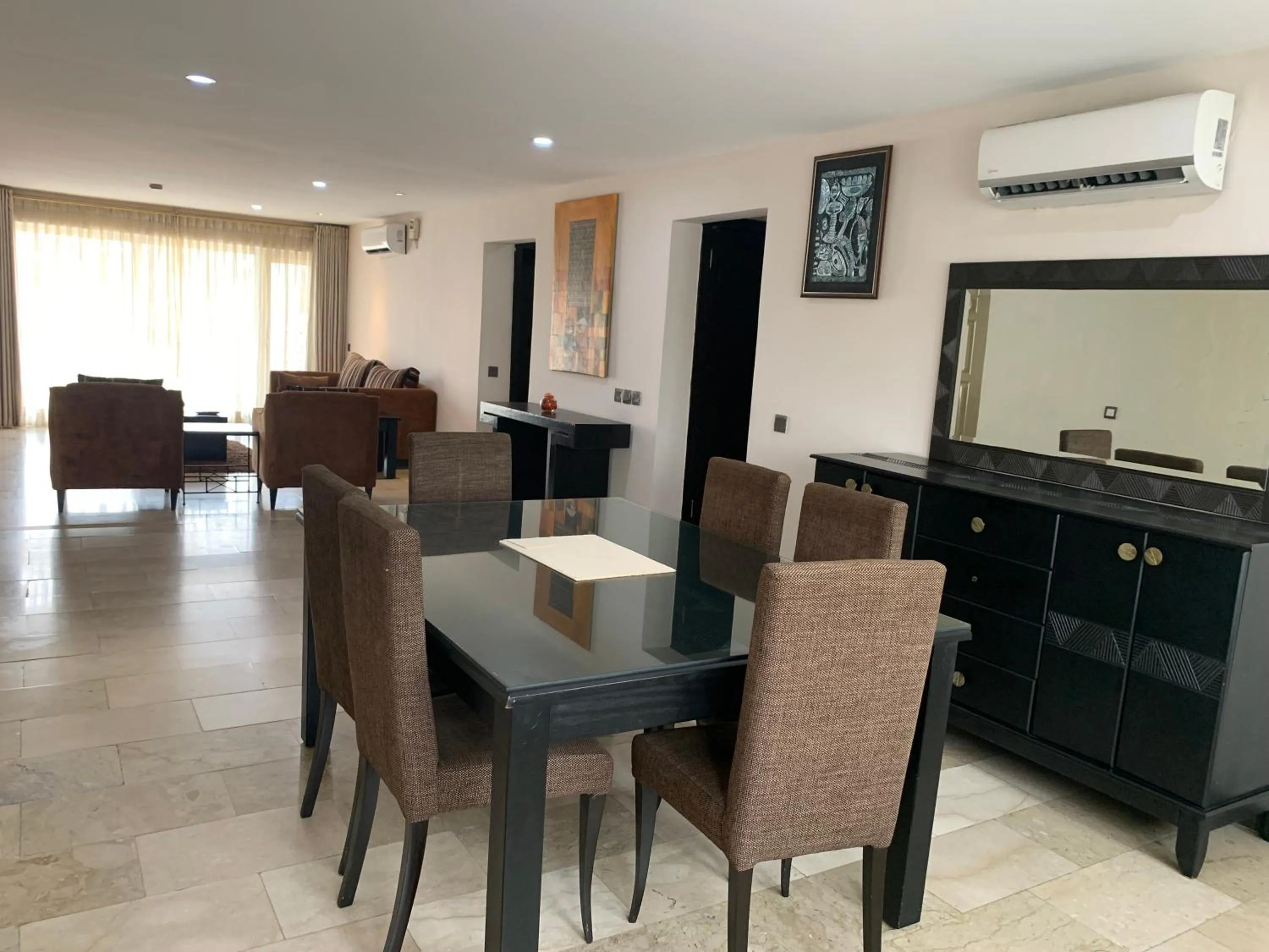Living room in Emem Court - The Emem Apartment Collections