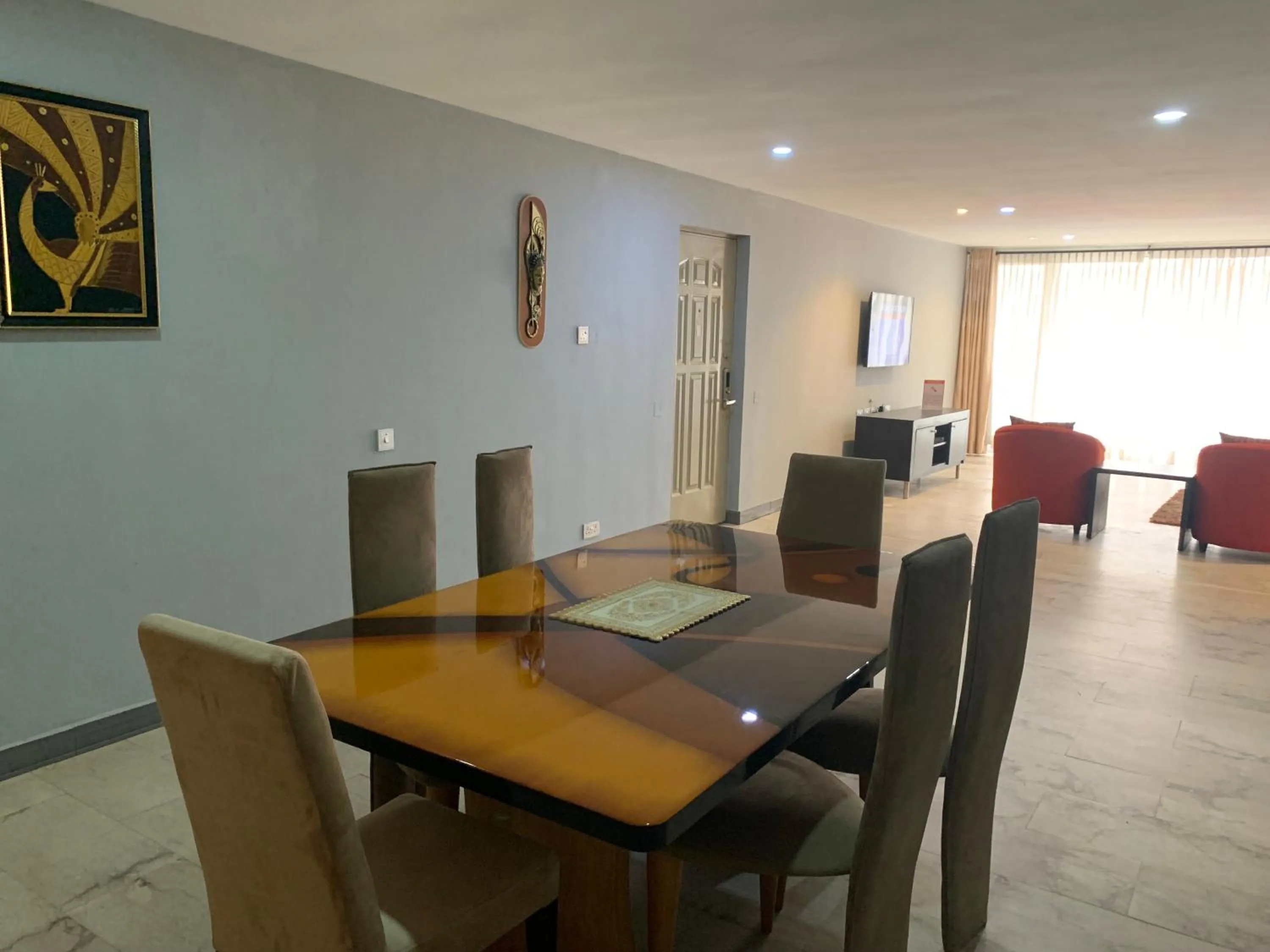 Living room in Emem Court - The Emem Apartment Collections