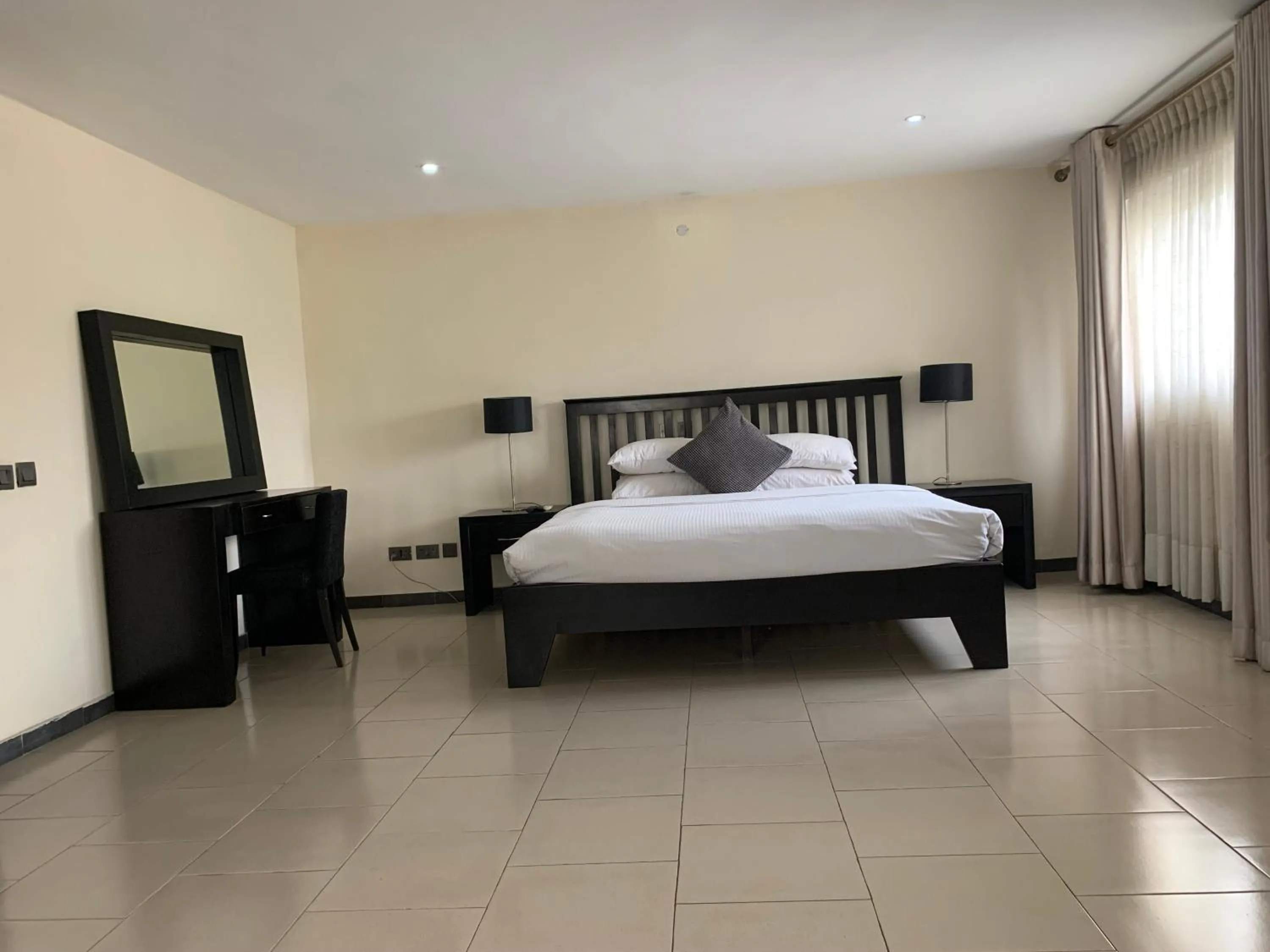 Bed in Emem Court - The Emem Apartment Collections