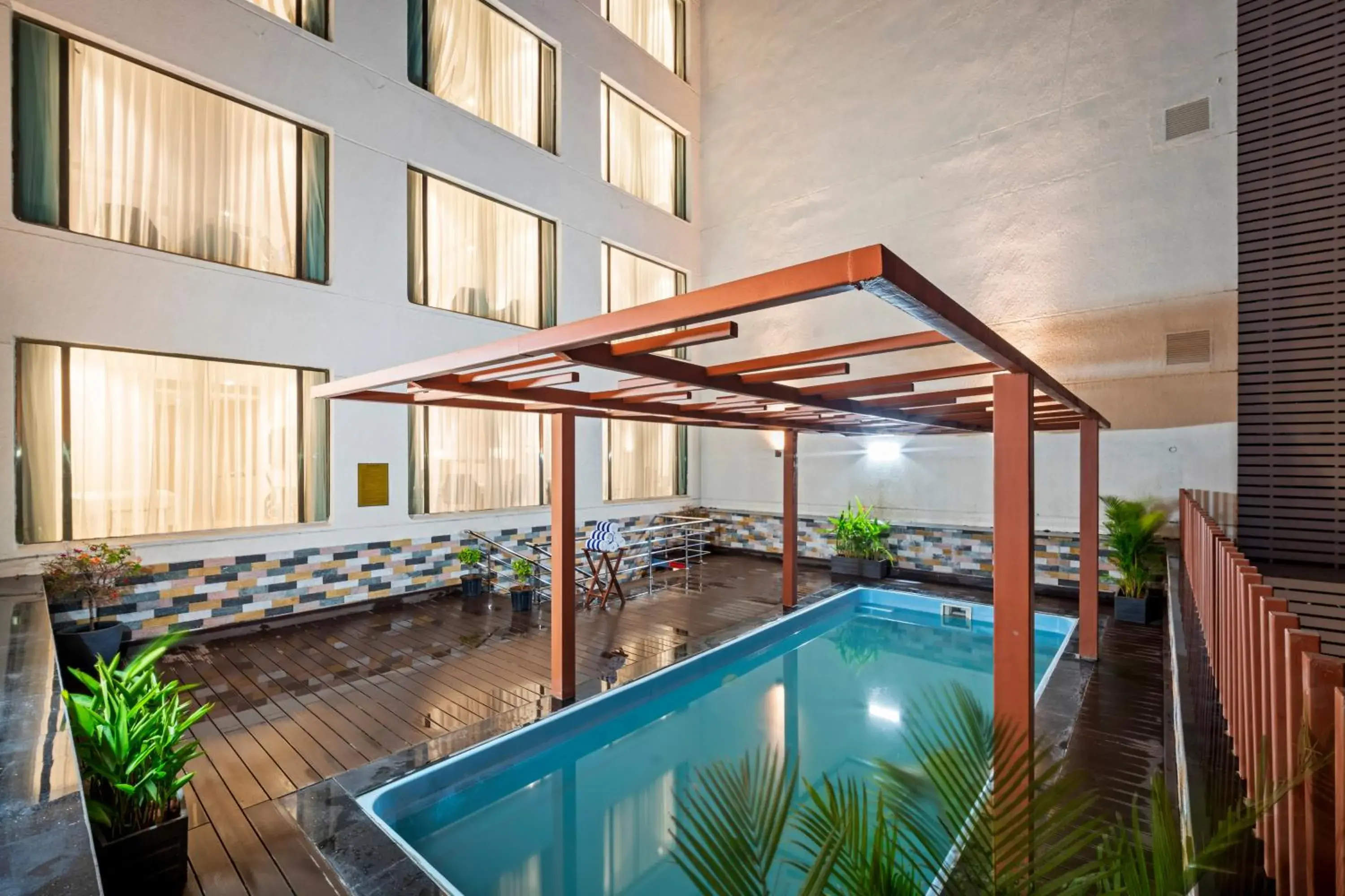 Pool view in Grand Vijayawada by GRT Hotels Pool view in Grand Vijayawada by GRT Hotels