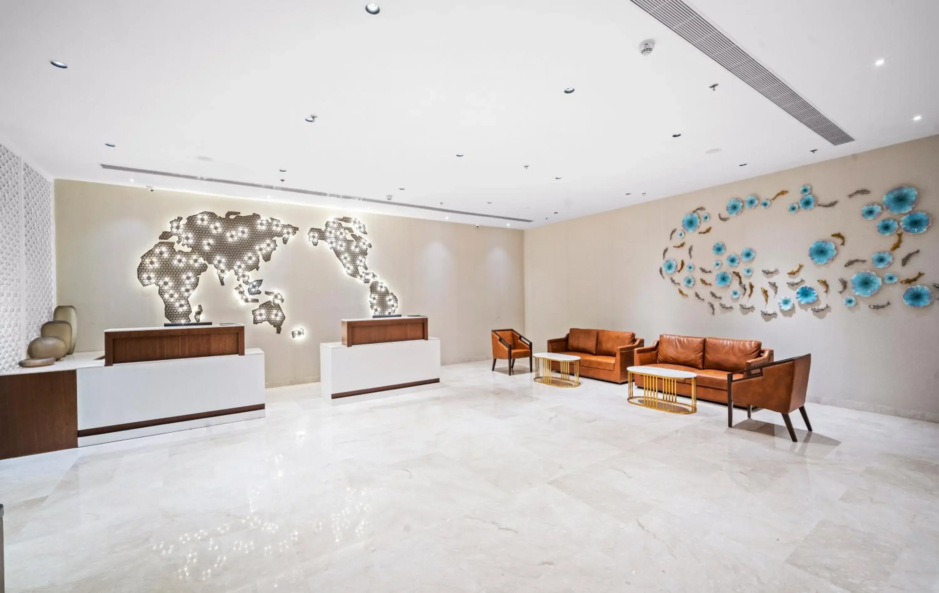 Lobby or reception in Grand Vijayawada by GRT Hotels Lobby or reception in Grand Vijayawada by GRT Hotels
