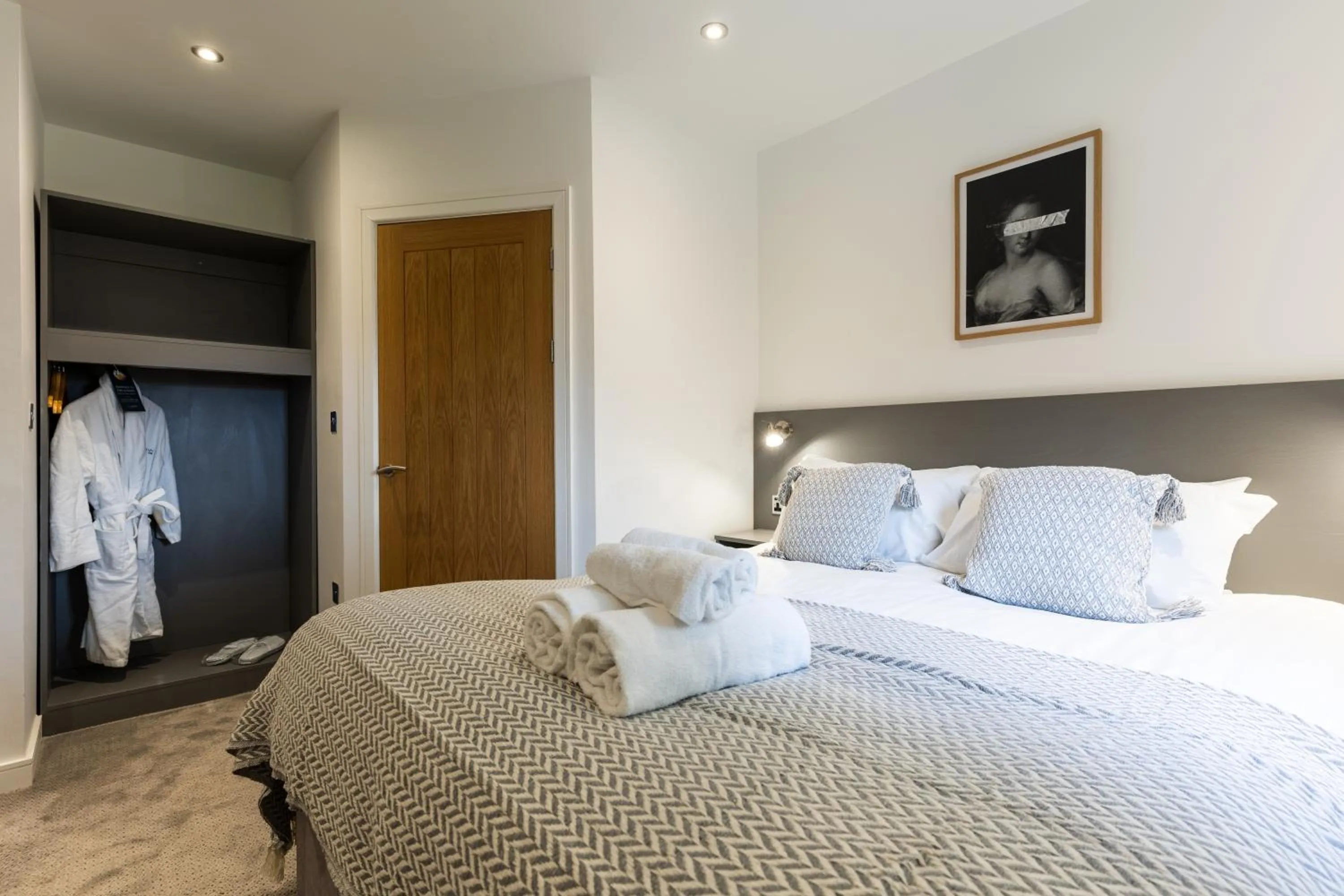 Bed in Marian Resort And Spa