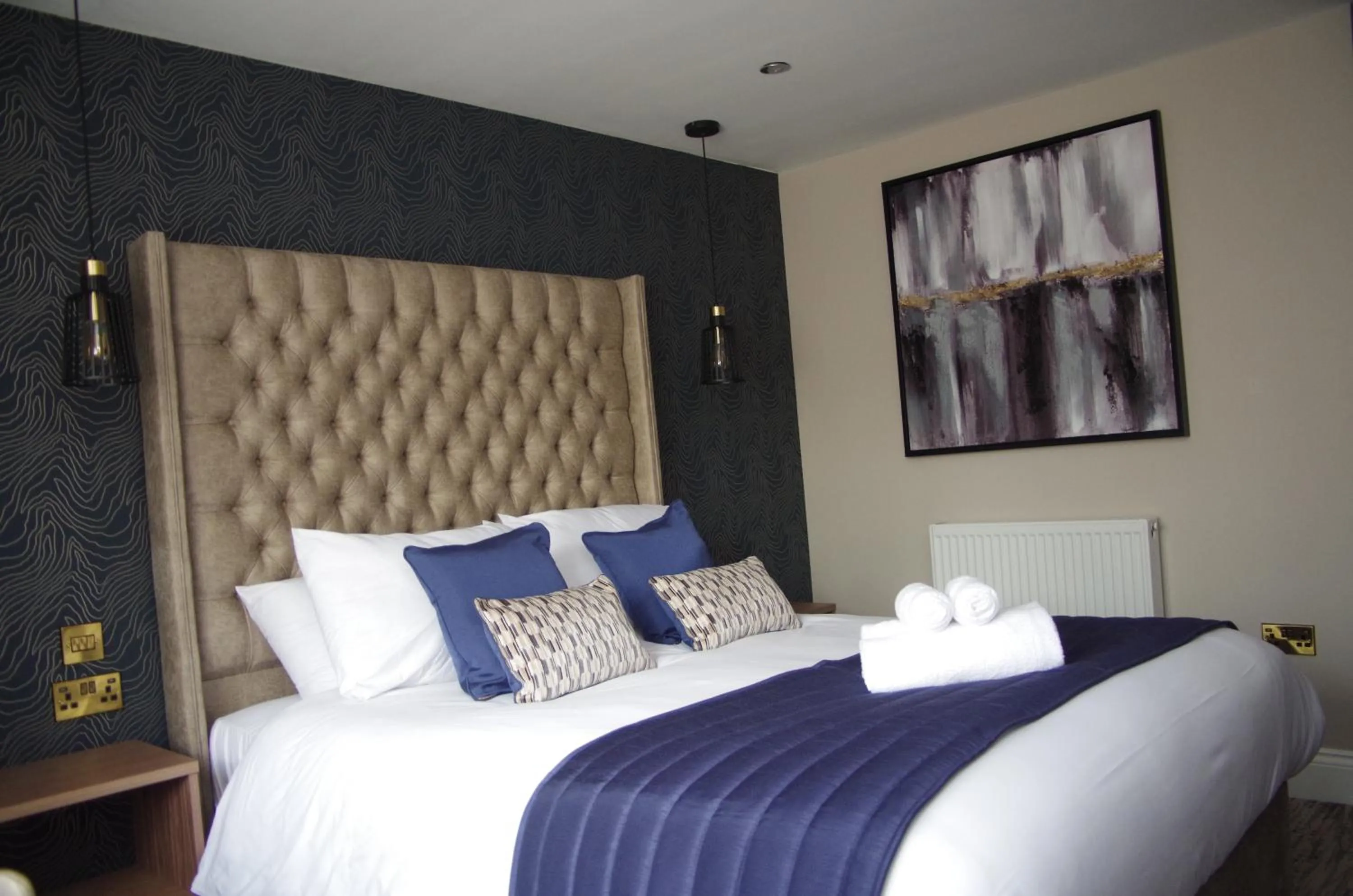 Bed in Marian Resort And Spa