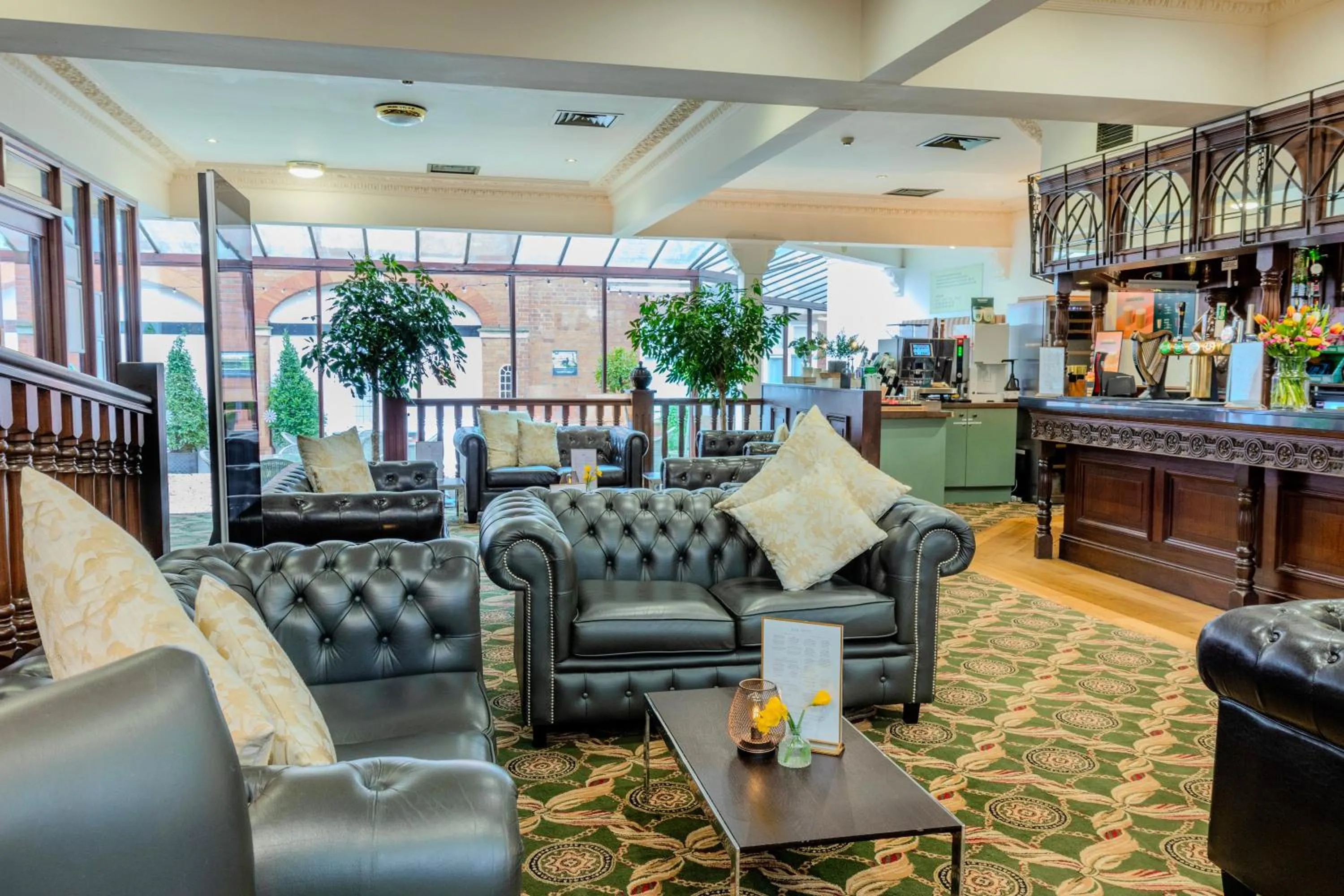Lounge or bar in Bosworth Hall Hotel