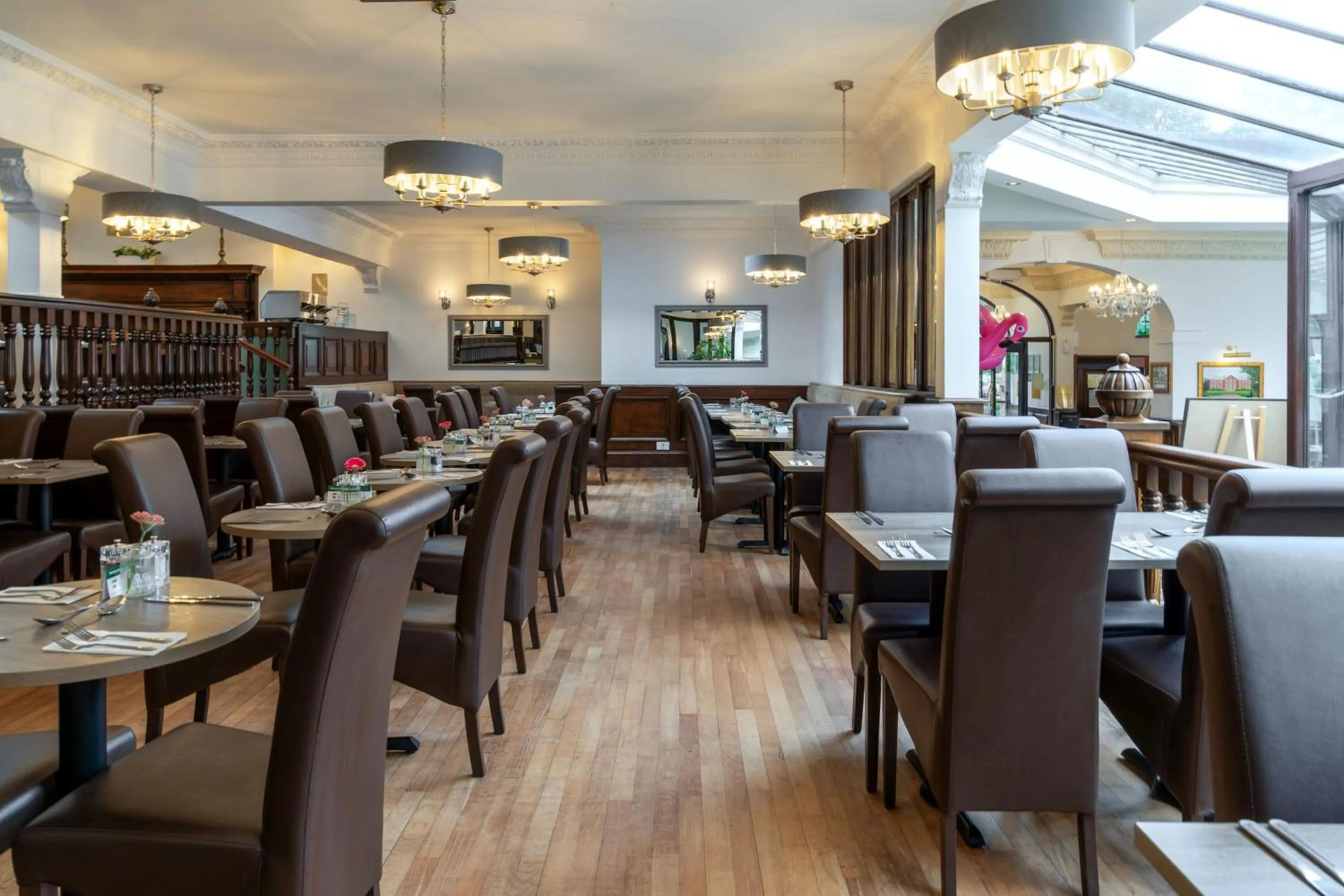 Restaurant/places to eat in Bosworth Hall Hotel