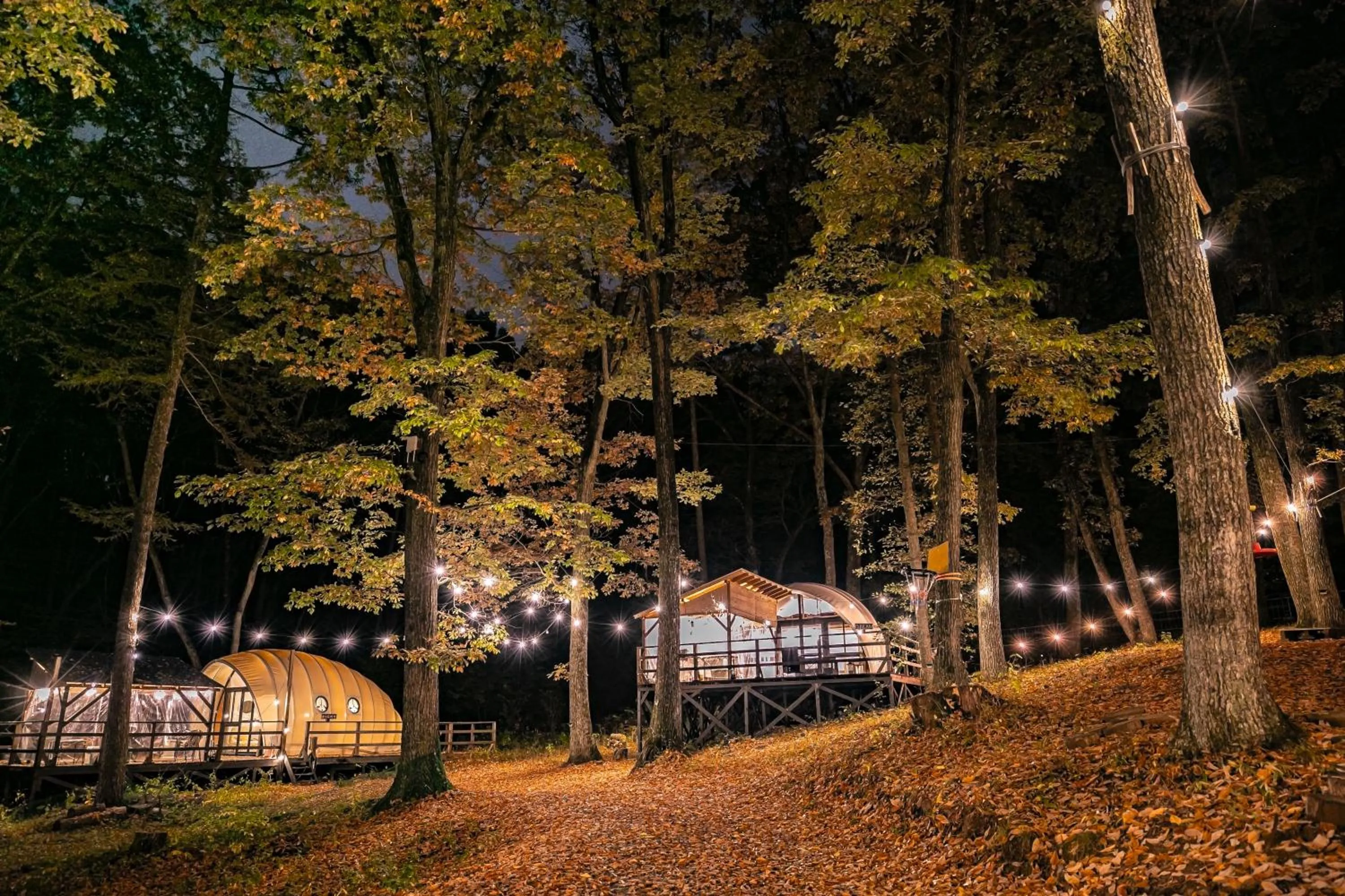 Property building in Nagano GLAMPINGBASE enCamp