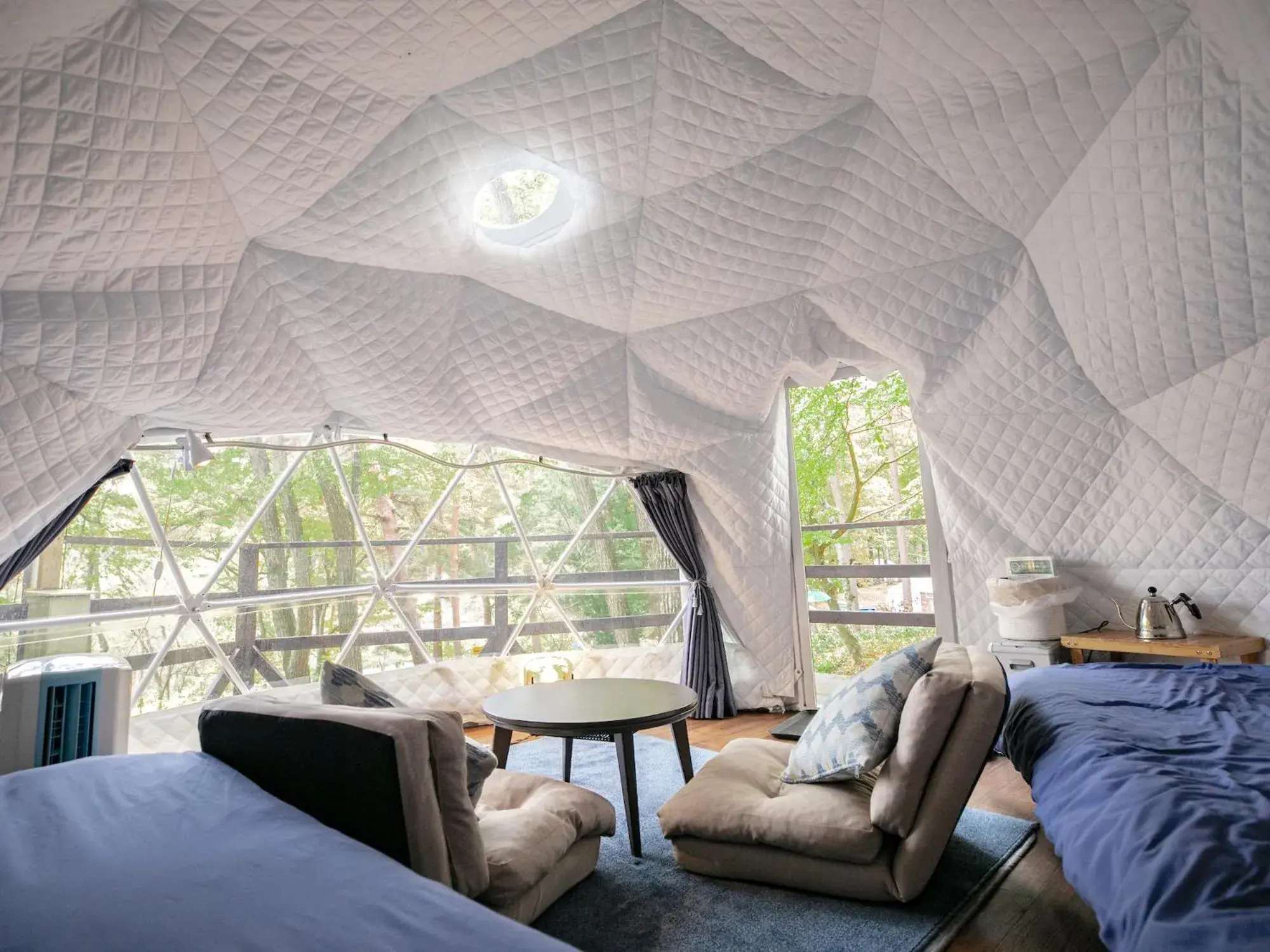 Bed in Nagano GLAMPINGBASE enCamp Bed in Nagano GLAMPINGBASE enCamp