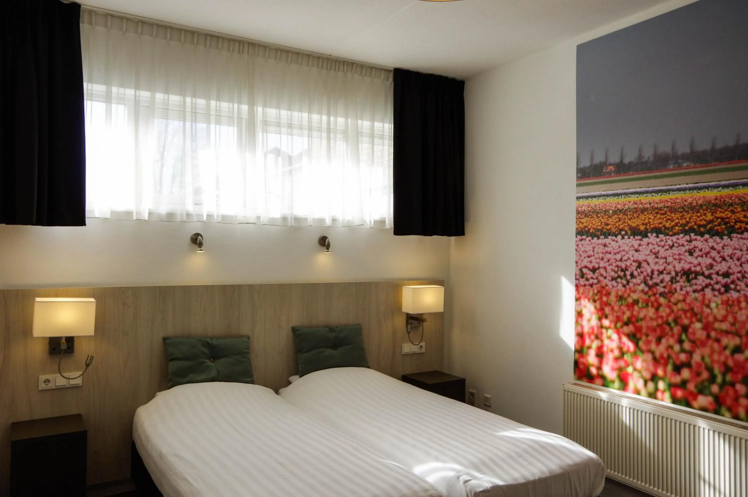 Bed in Hotel and Restaurant van Saaze