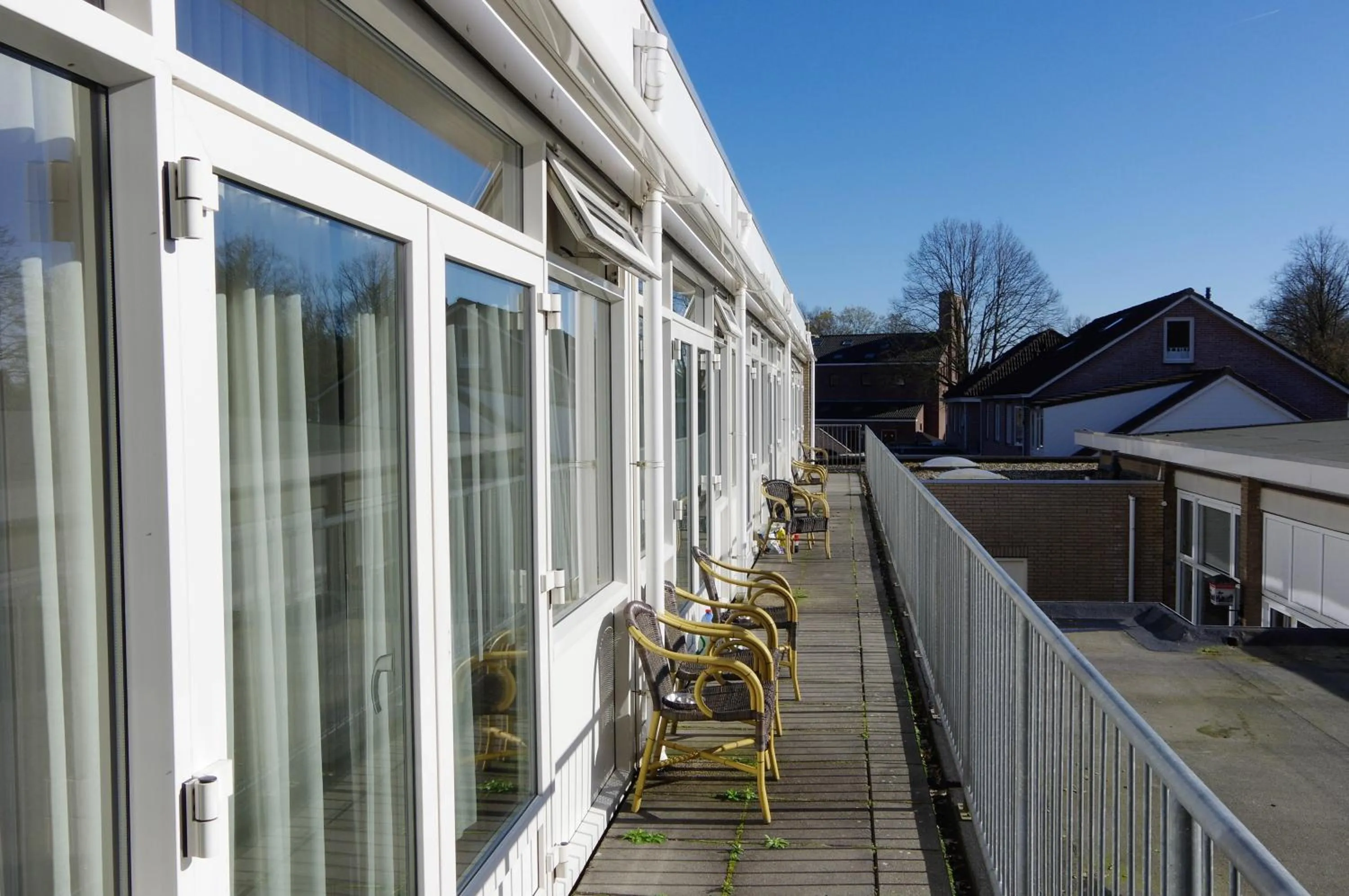 View (from property/room) in Hotel and Restaurant van Saaze