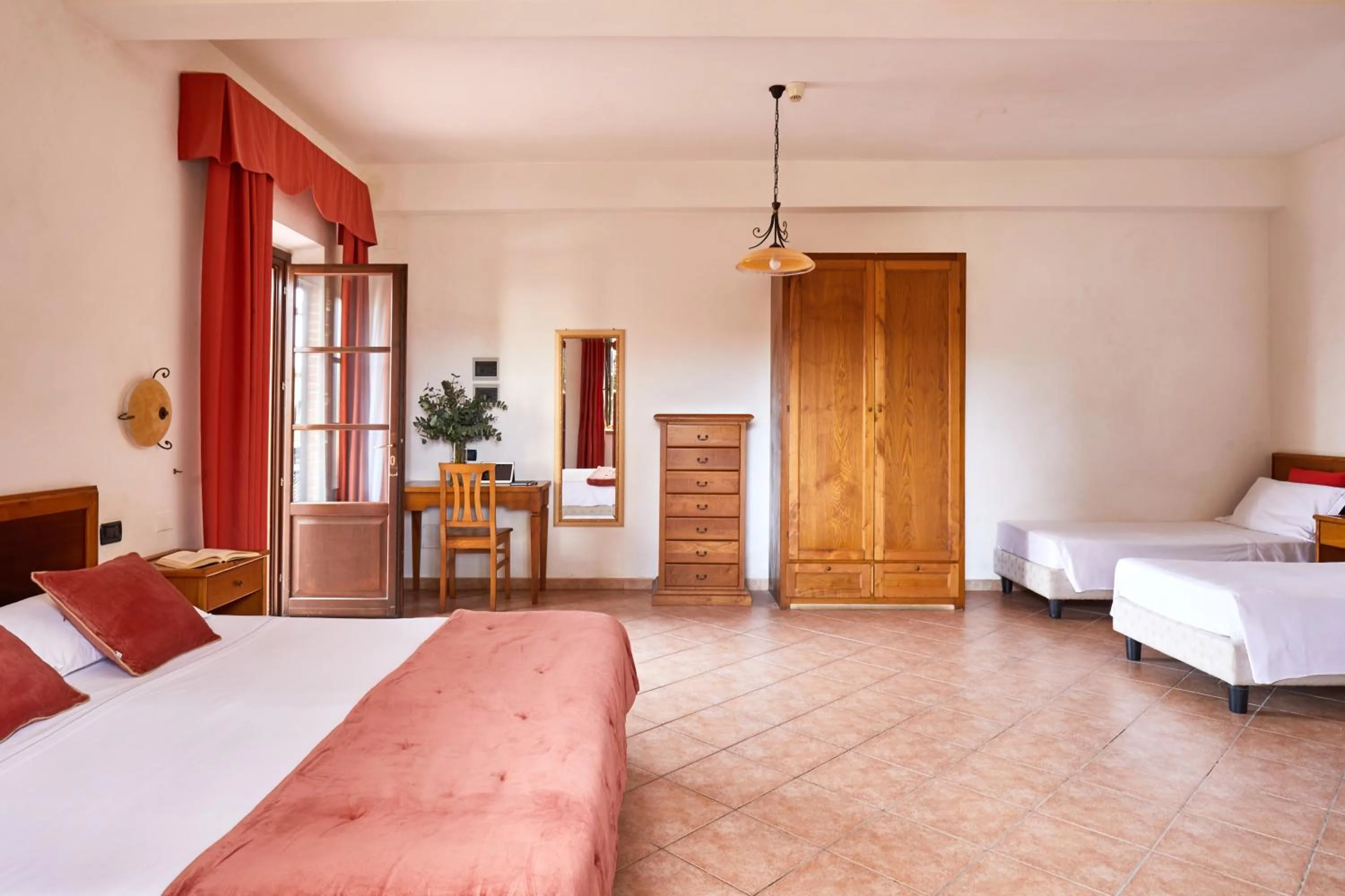 Bed in Relais Belvedere