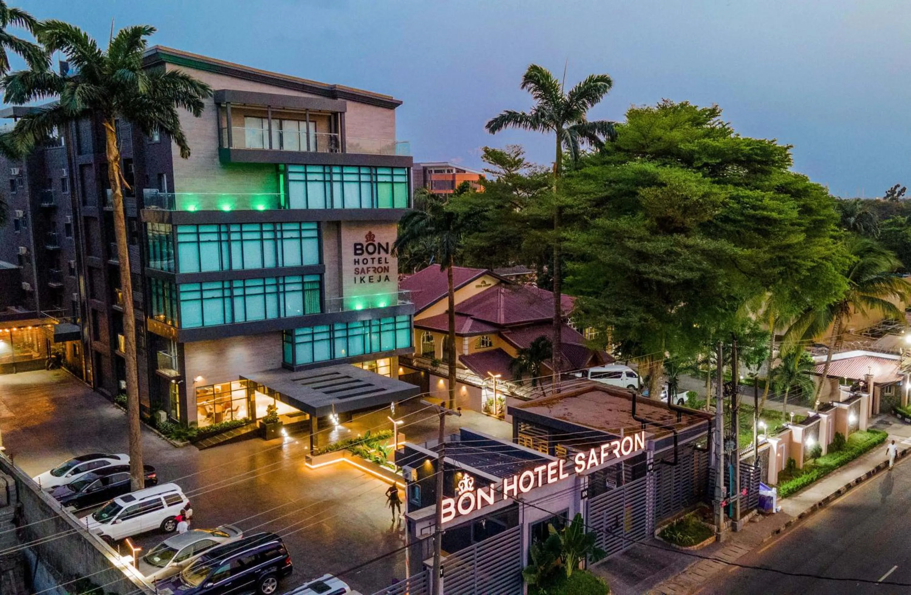 Property building in The Safron Hotel