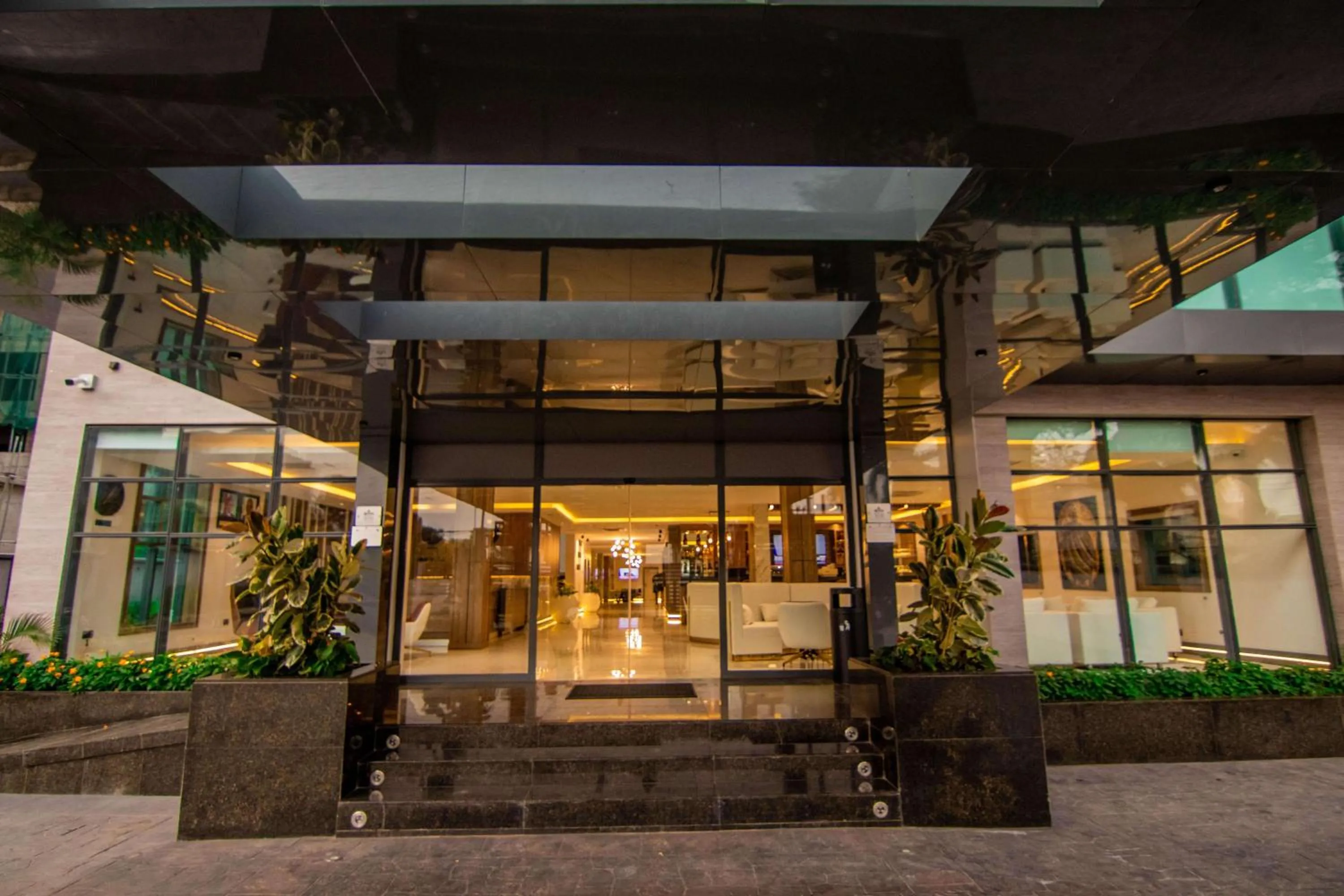 Property building in The Safron Hotel