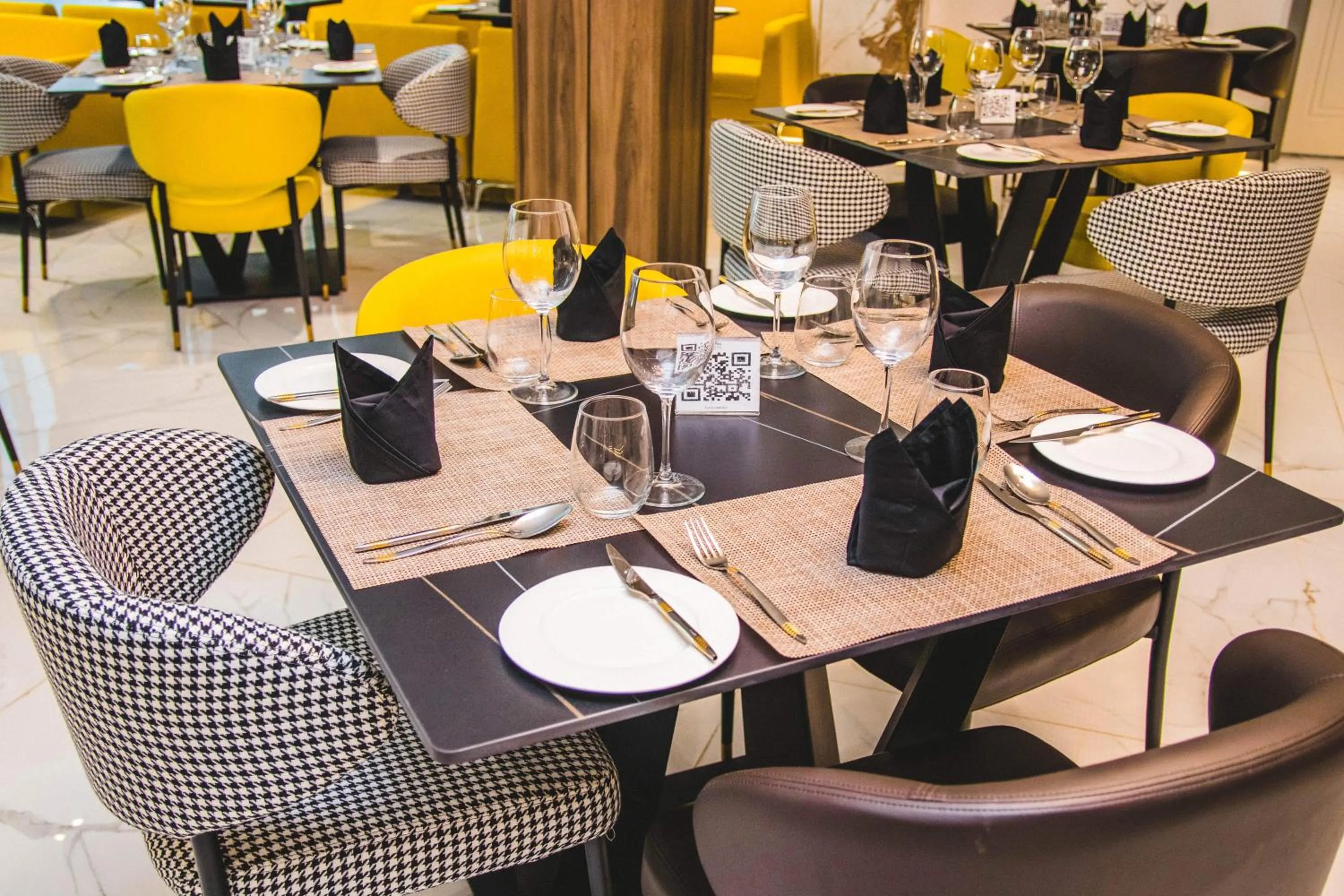 Restaurant/places to eat in The Safron Hotel