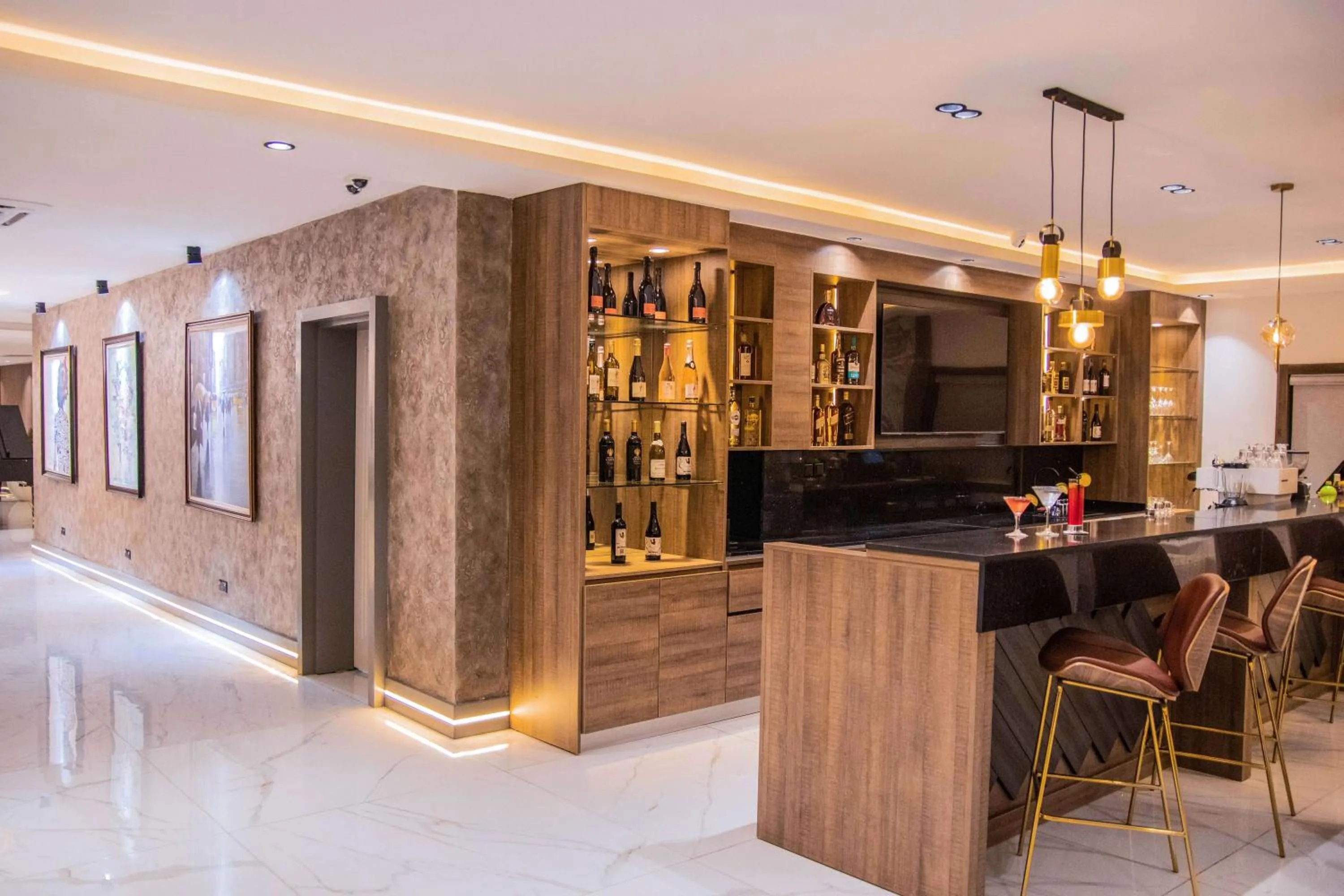 Lounge or bar in The Safron Hotel