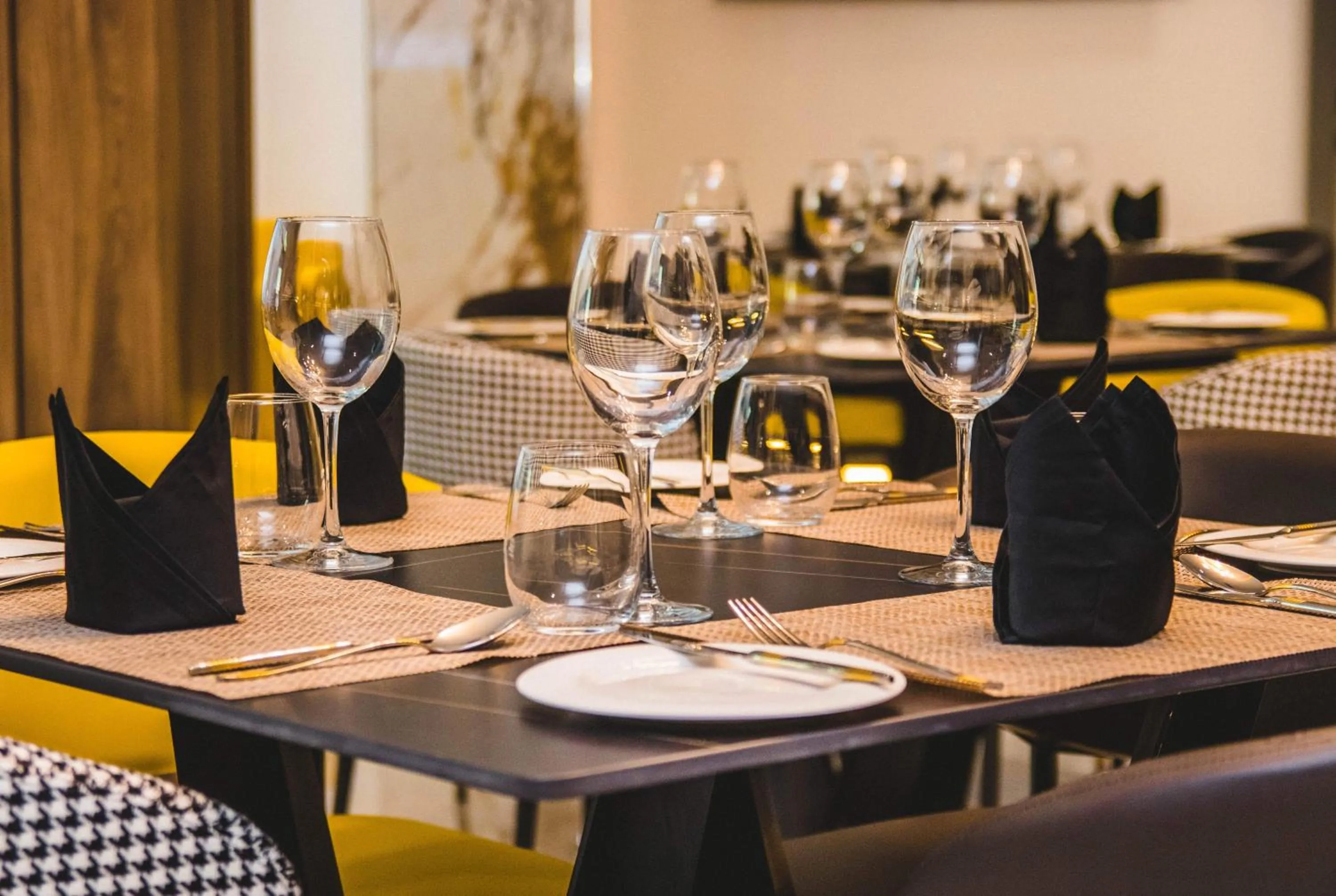 Restaurant/places to eat in The Safron Hotel