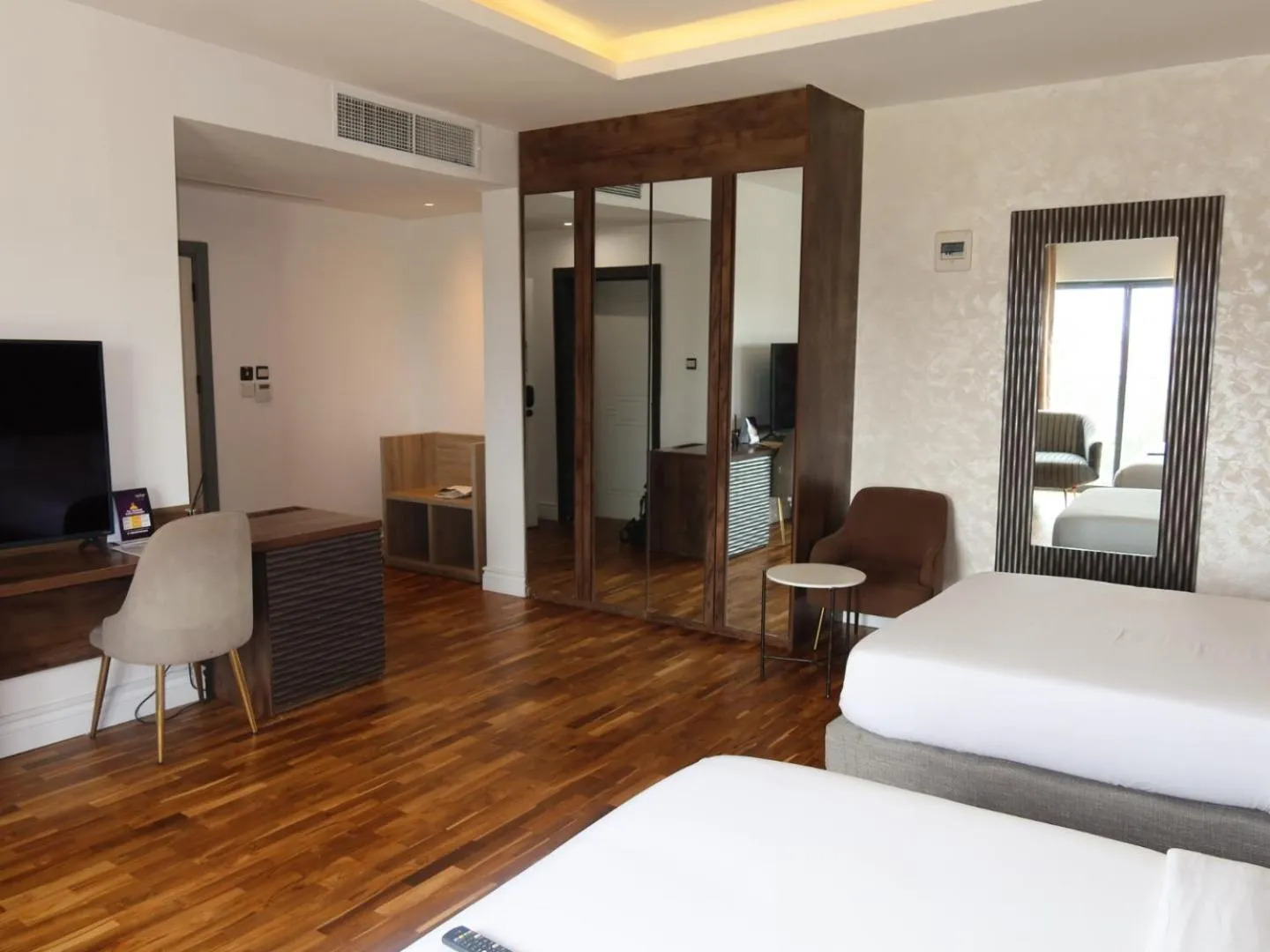 Bed in The Safron Hotel