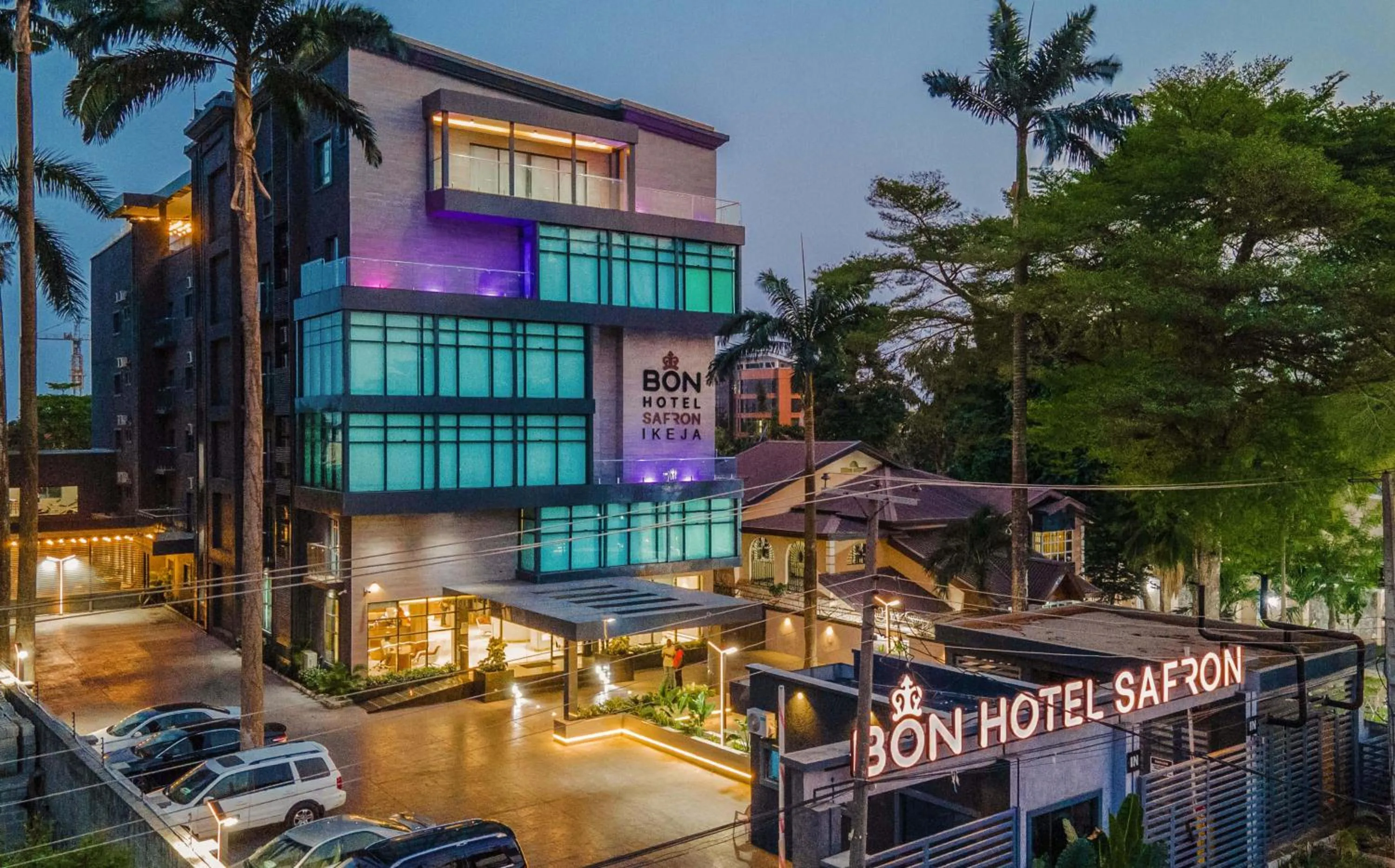Property building in The Safron Hotel