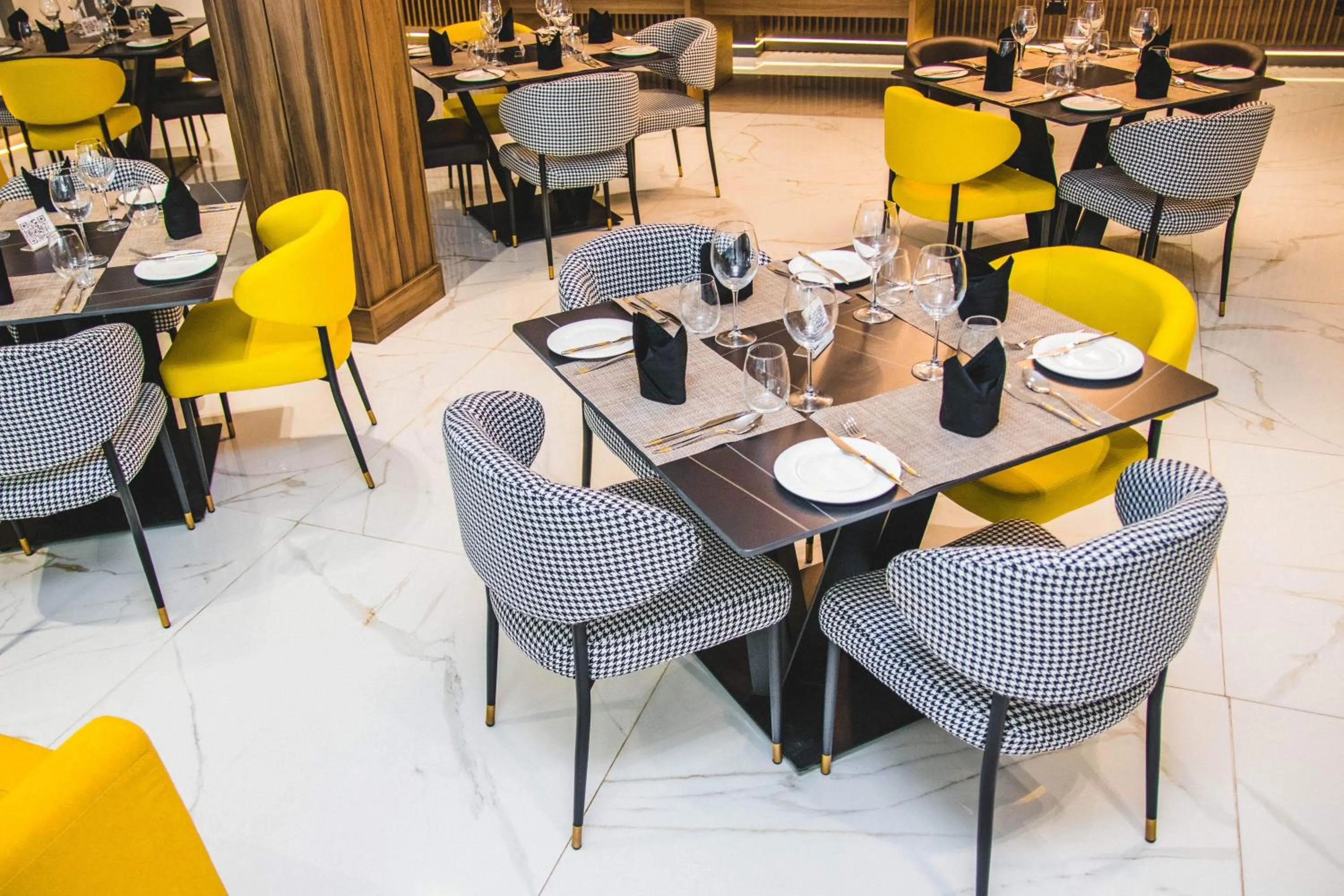 Restaurant/places to eat in The Safron Hotel