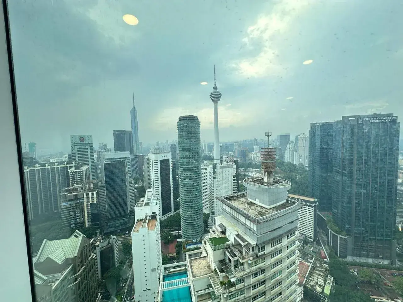 View (from property/room) in Sky Suites KL City Center View (from property/room) in Sky Suites KL City Center