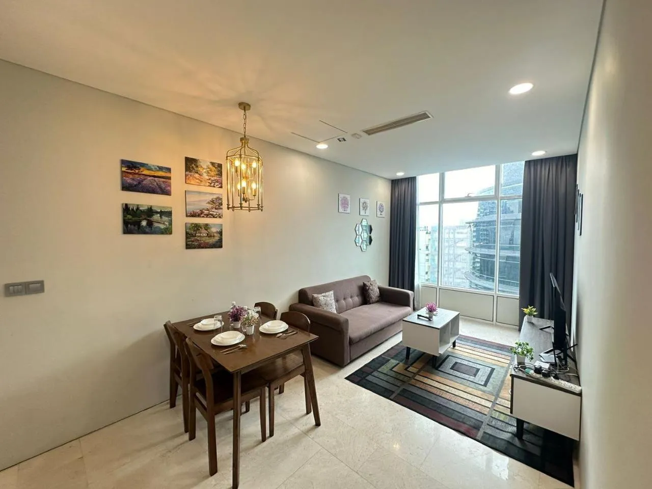 TV and multimedia in Sky Suites KL City Center