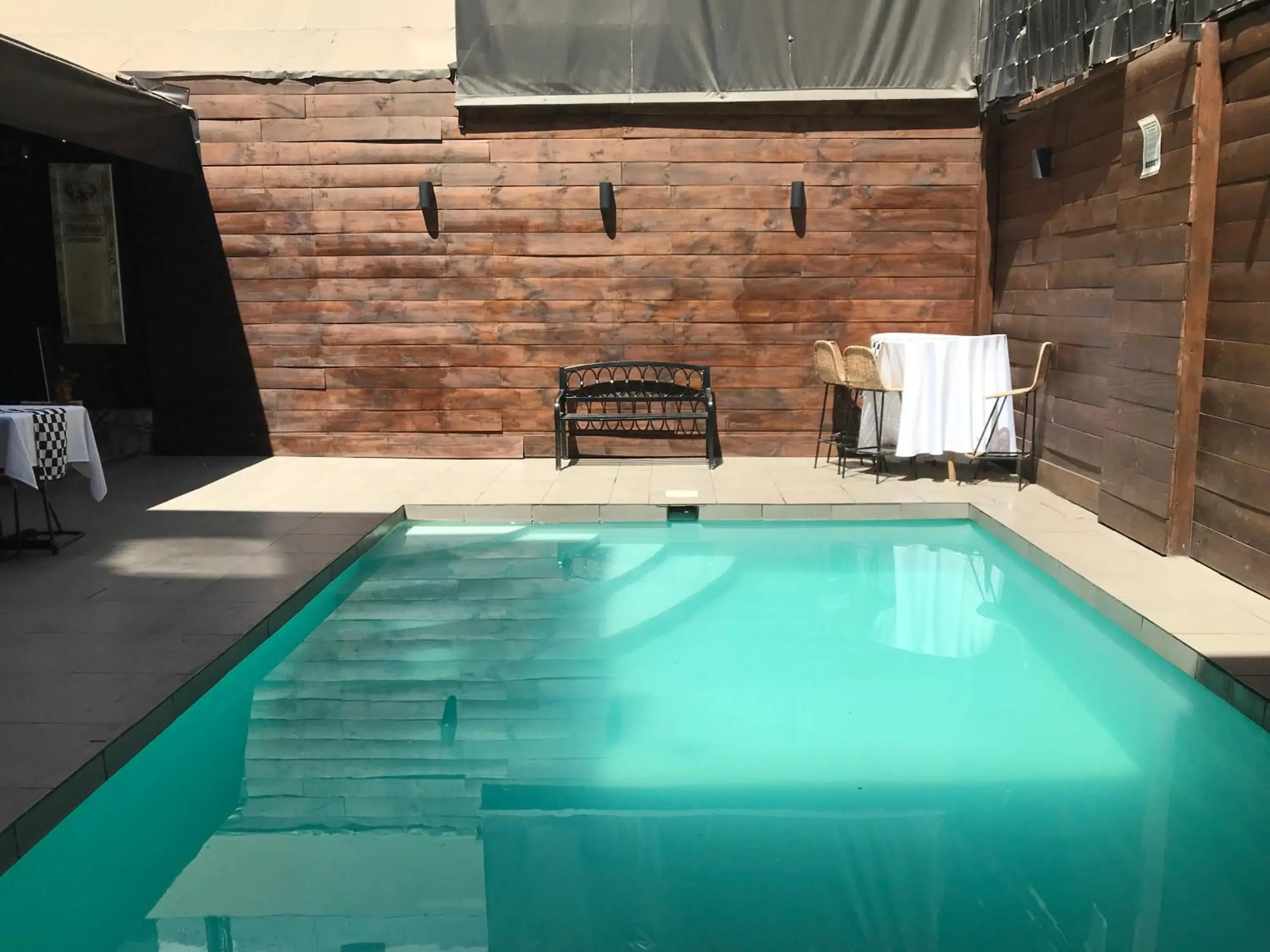 Pool view in Tremo Bellas Artes Pool view in Tremo Bellas Artes