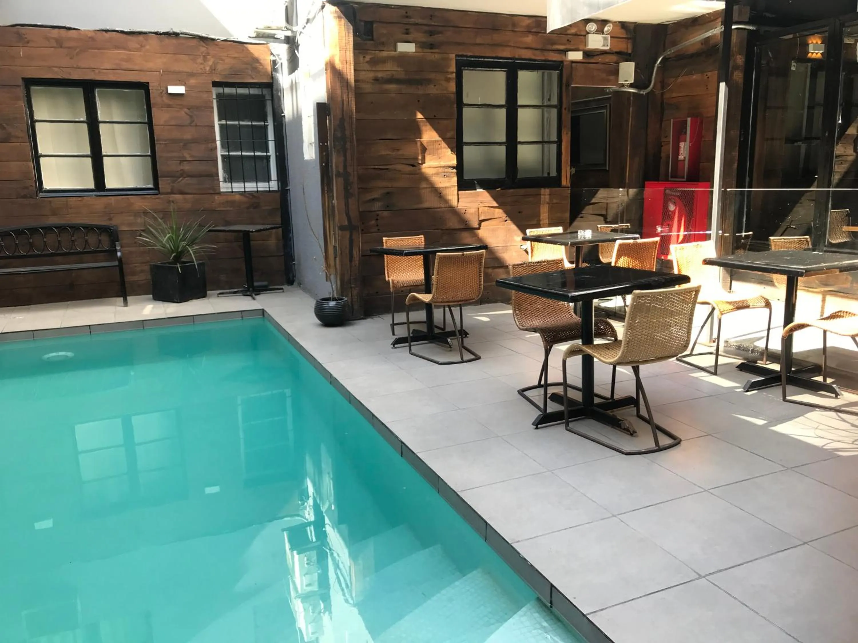 Patio in Tremo Bellas Artes