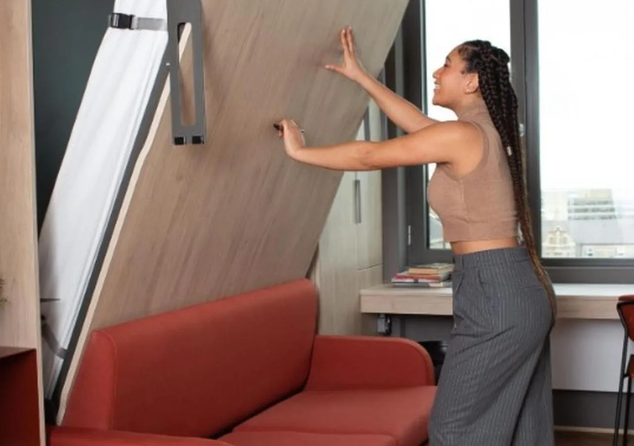 Bed in Niche Living Rathmines