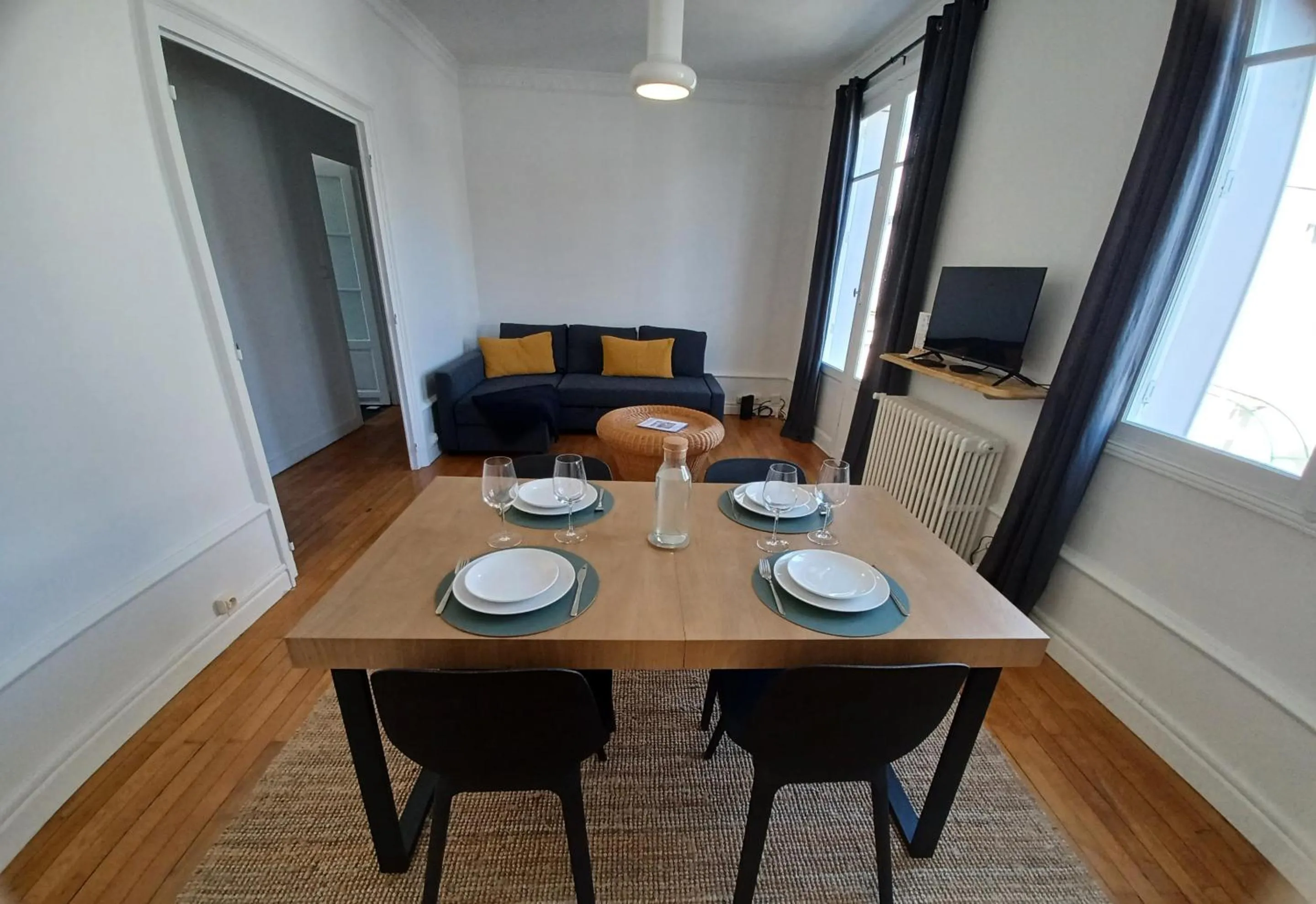 Living room in Fanfrelin joli T3 centre ville