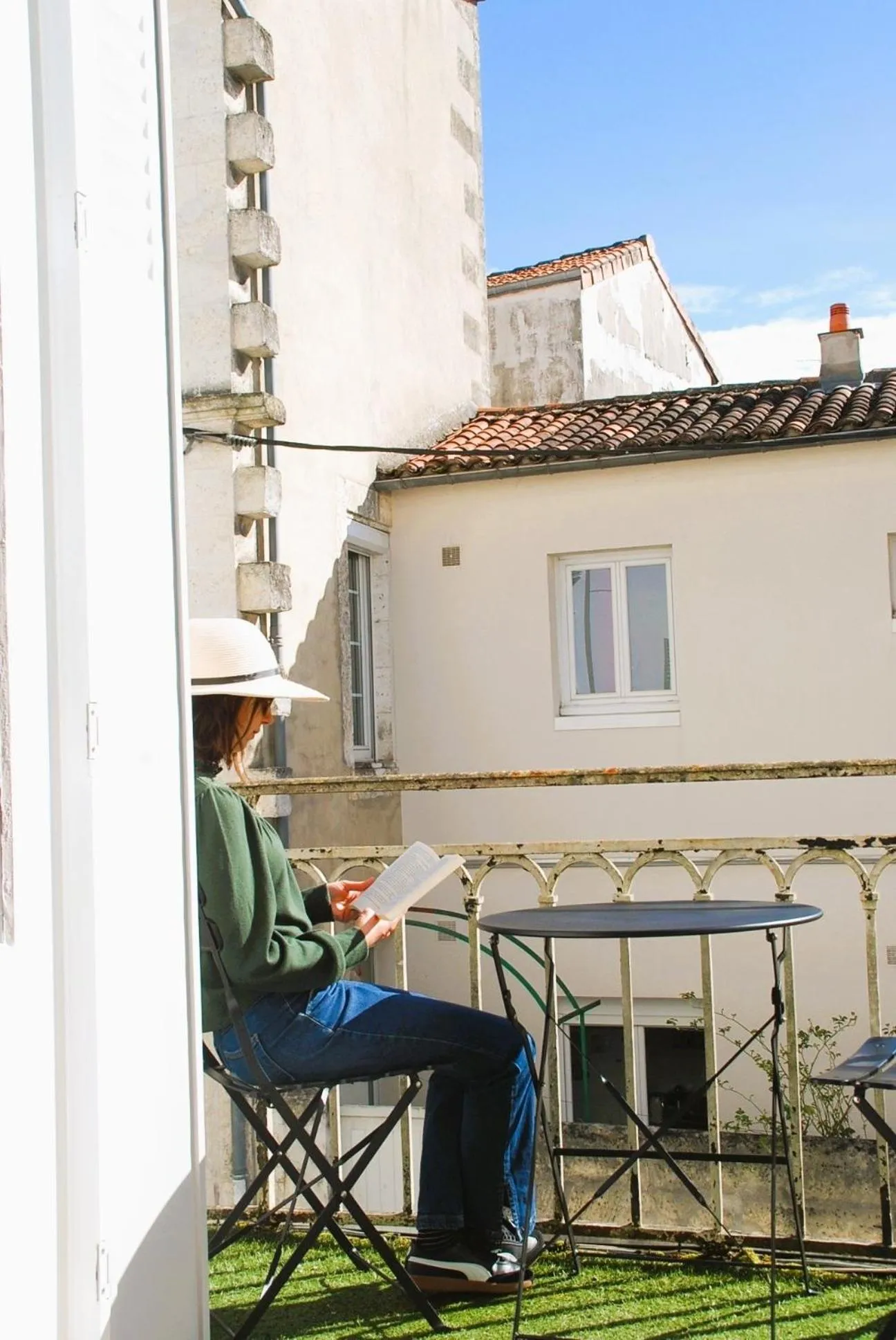 Balcony/Terrace in Fanfrelin joli T3 centre ville