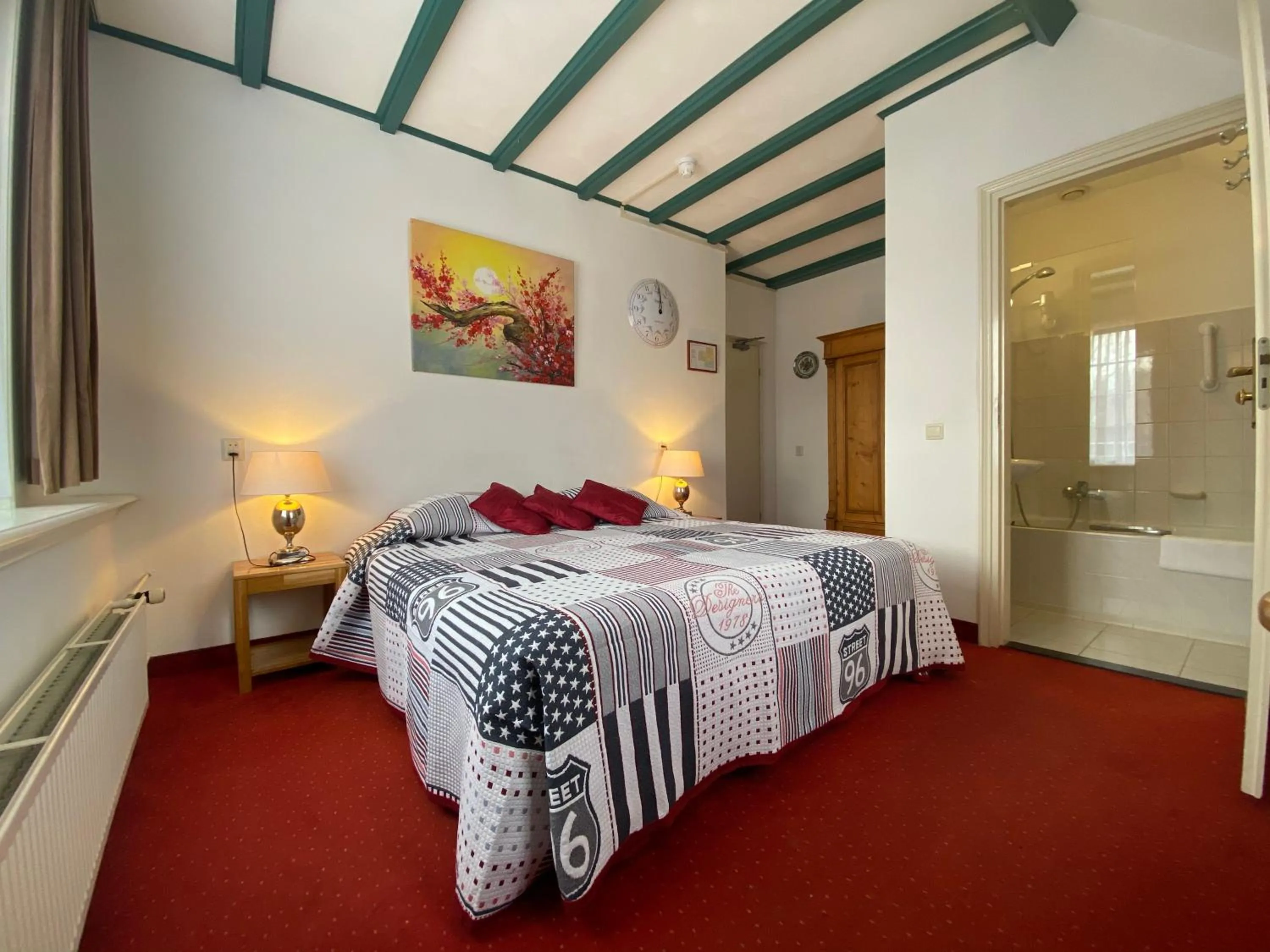 Bedroom, Bed in Hotel & Restaurant De Fortuna