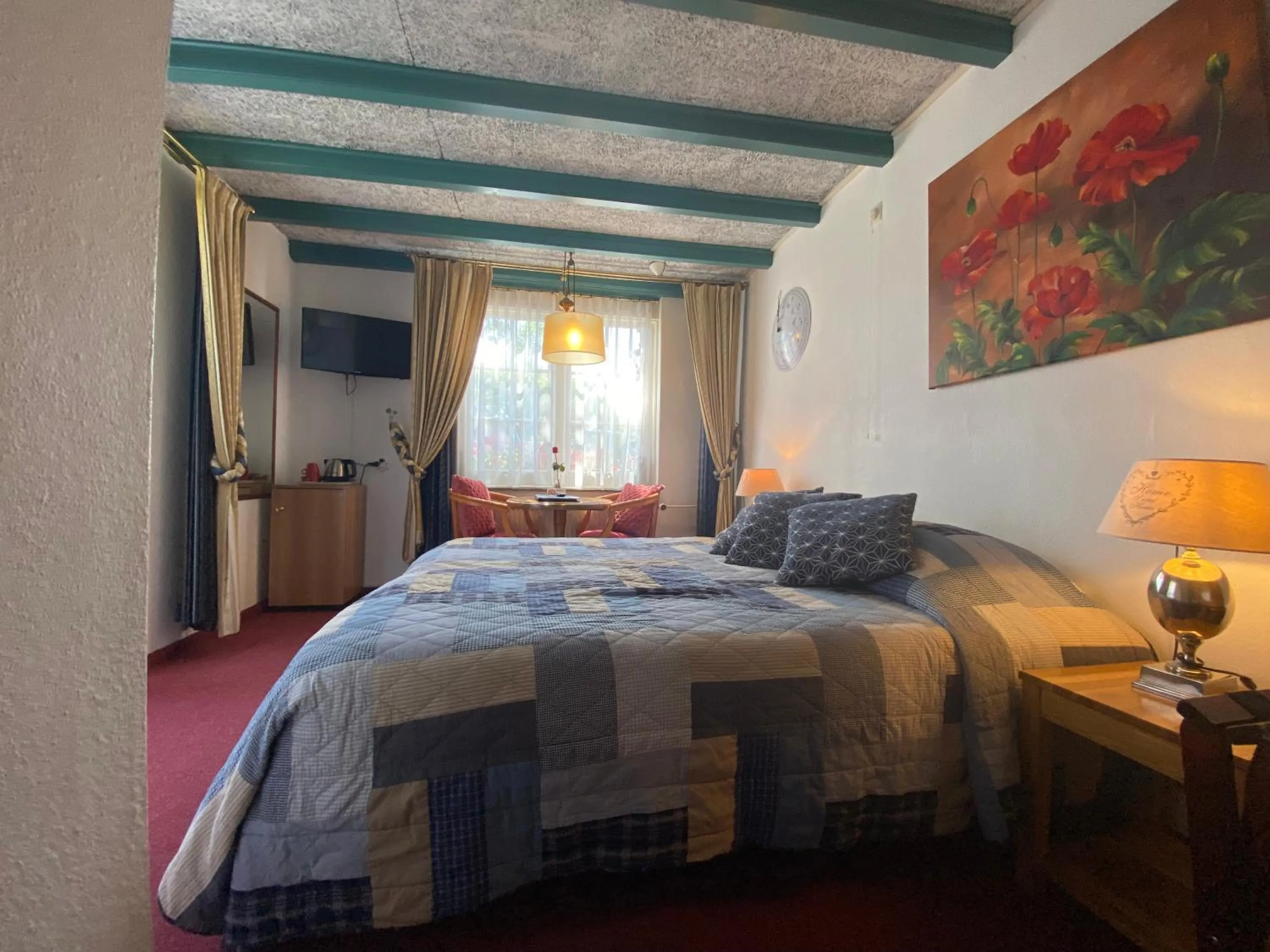 Bedroom, Bed in Hotel & Restaurant De Fortuna