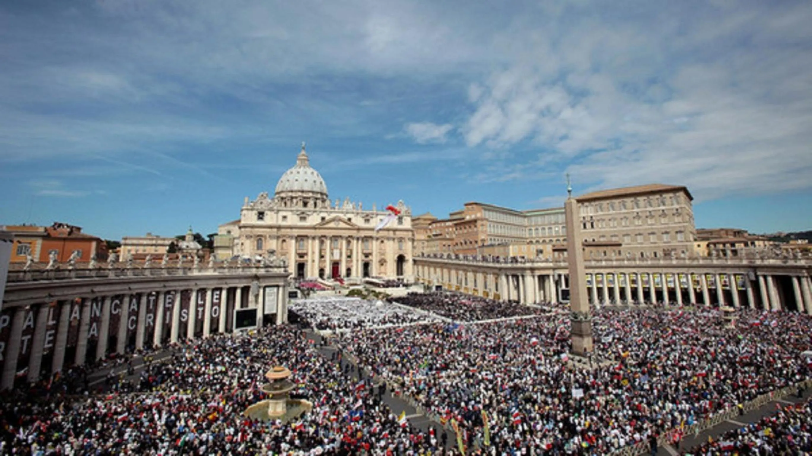 Bird's eye view in Vatican's Roof