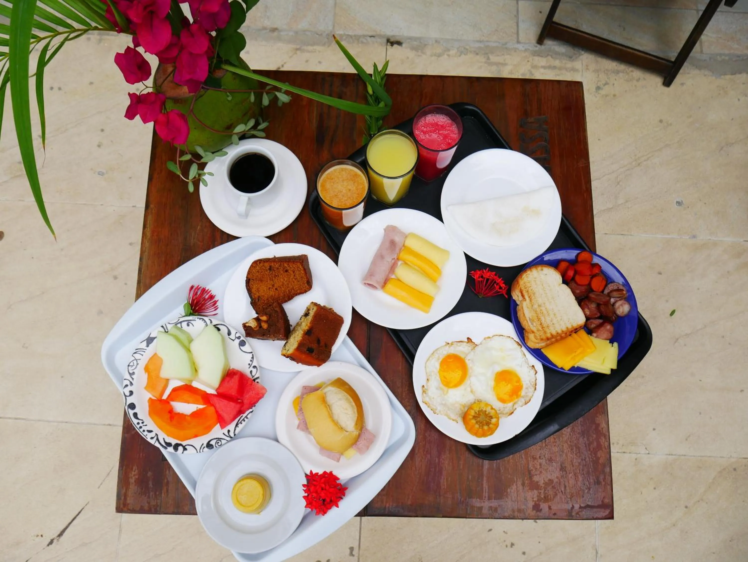 Breakfast in Pousada Brasileira