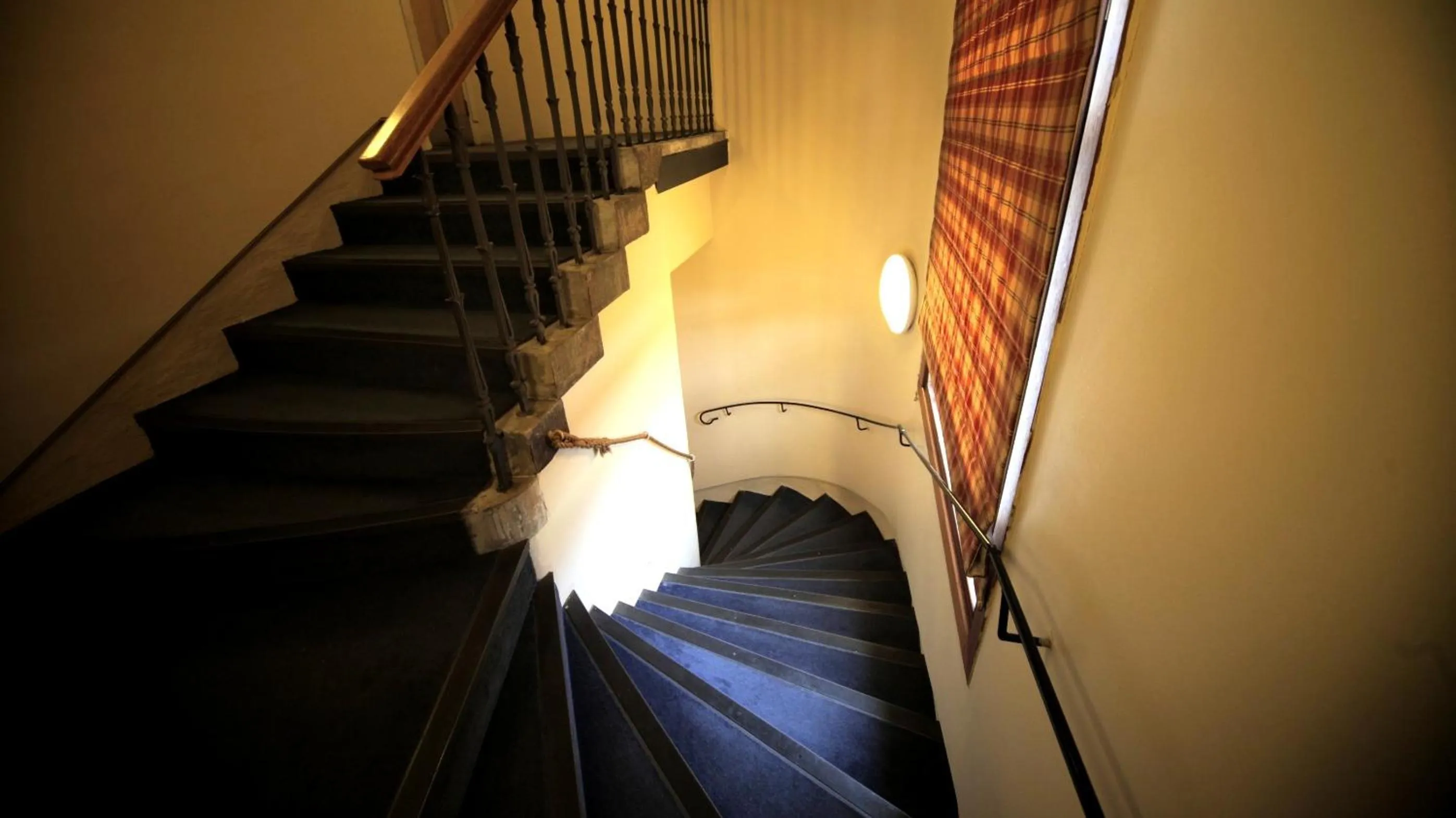 Decorative detail in The Pipers' Tryst Hotel