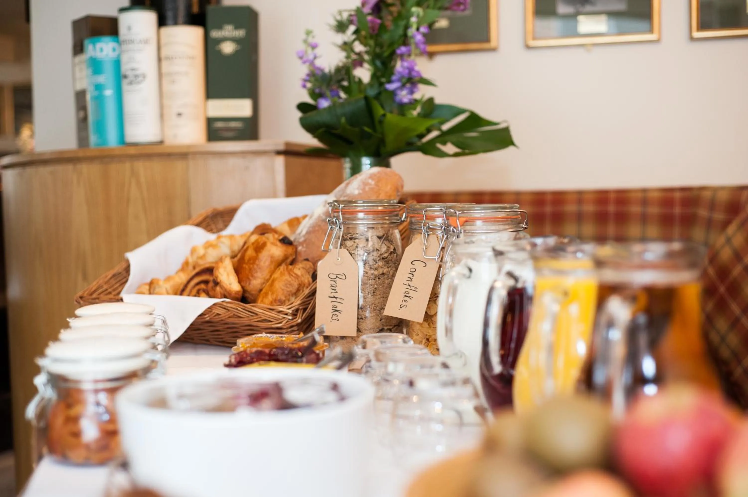 Food in The Pipers' Tryst Hotel