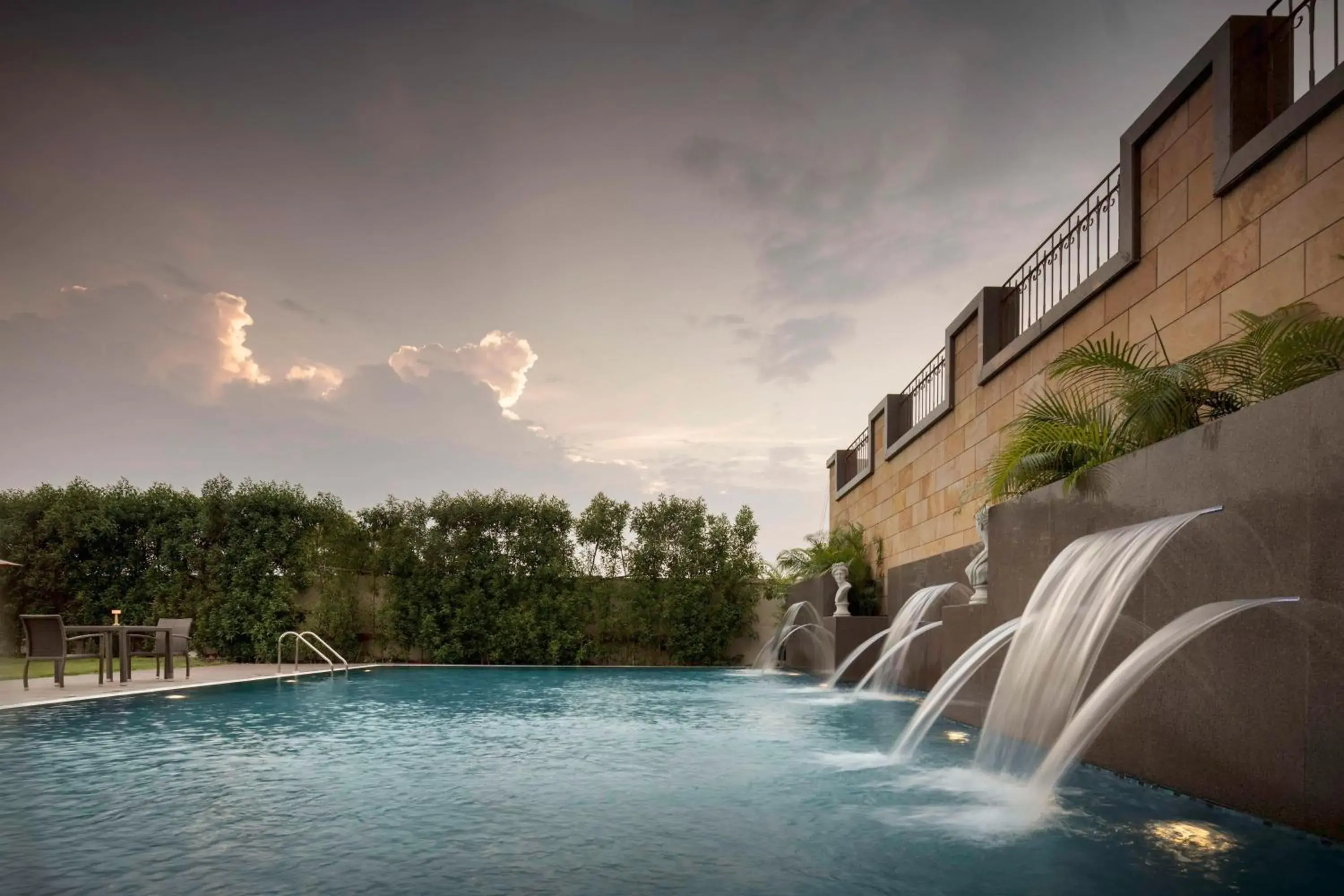 Pool view in Jasraj Palace Yavatmal Hotel, a member of Radisson Individuals Pool view in Jasraj Palace Yavatmal Hotel, a member of Radisson Individuals